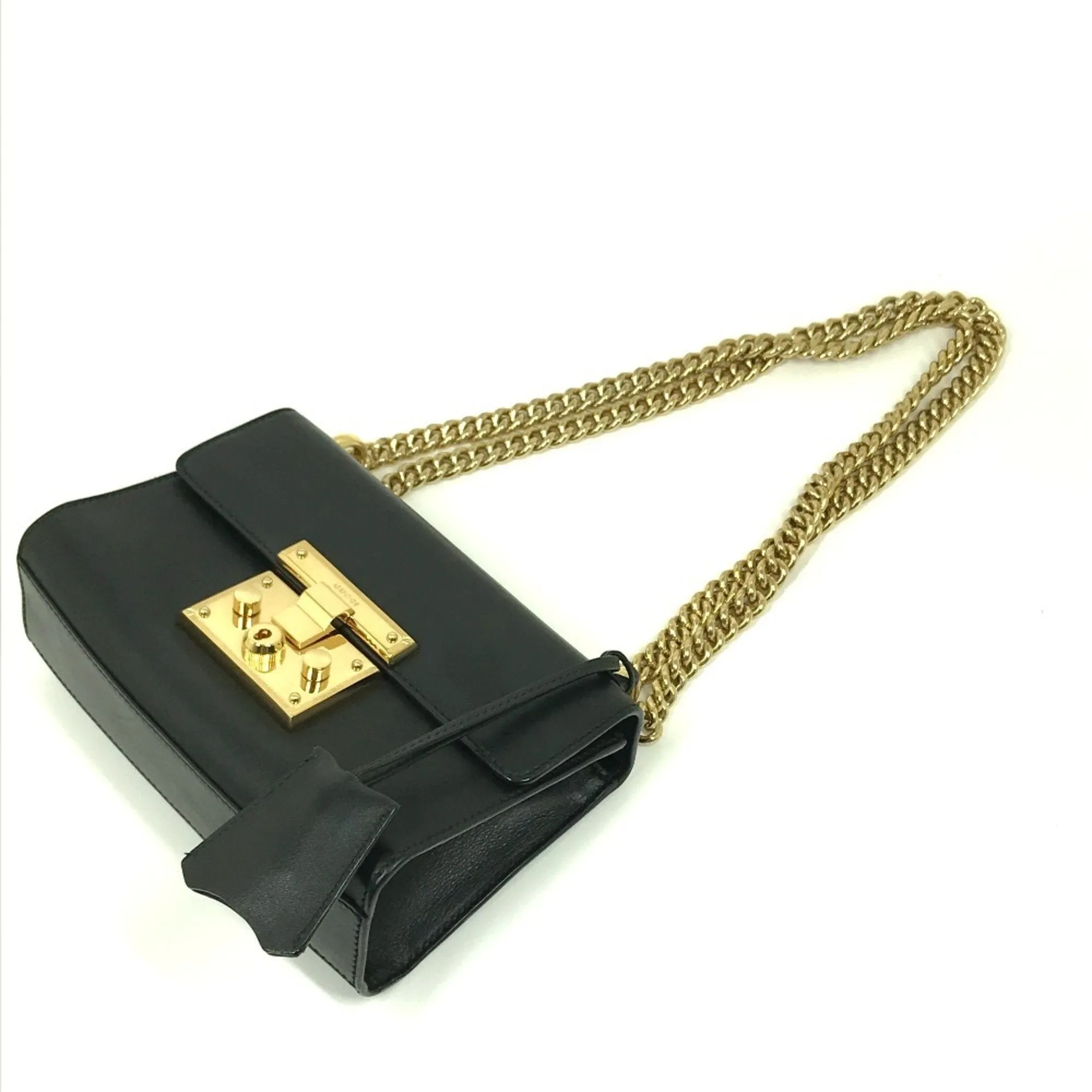 Gucci  Leather Shoulder Bag (Pre-Owned)