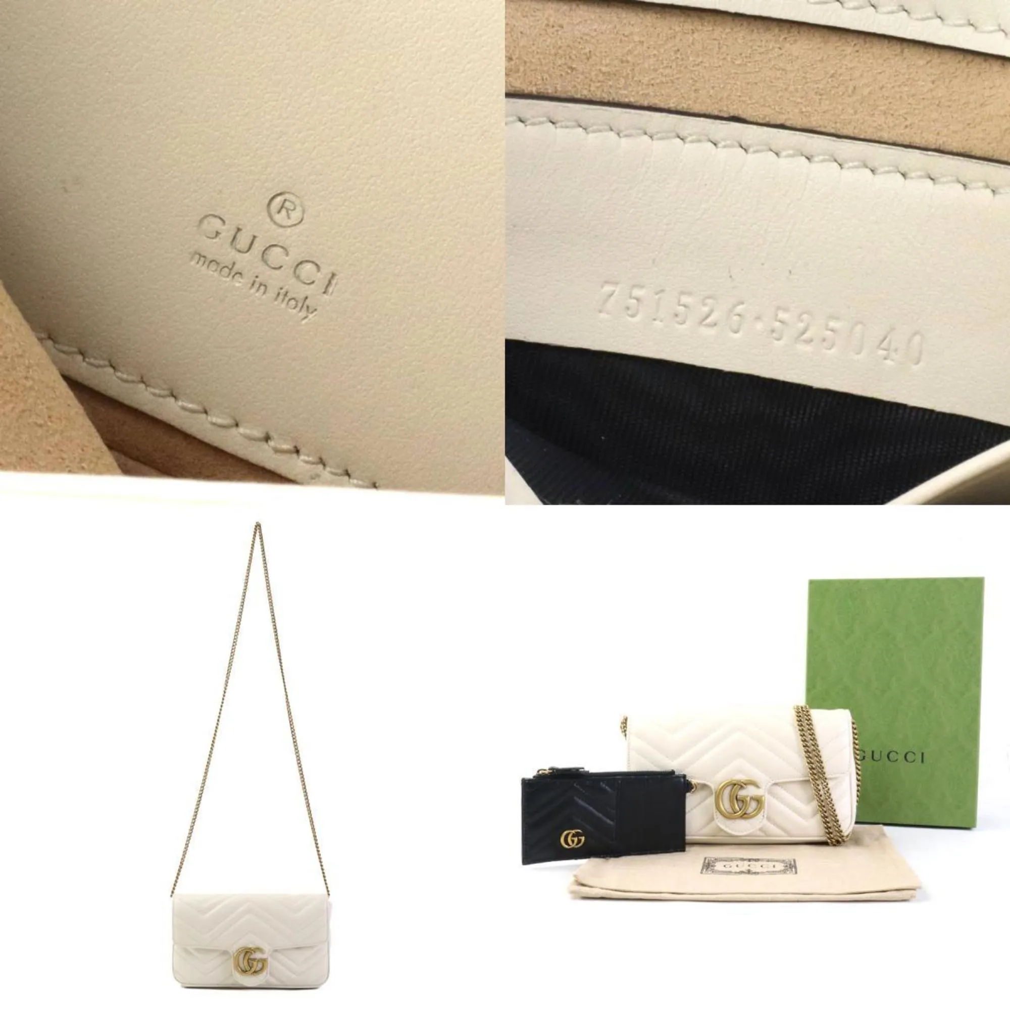 Gucci  Leather Shoulder Bag (Pre-Owned)