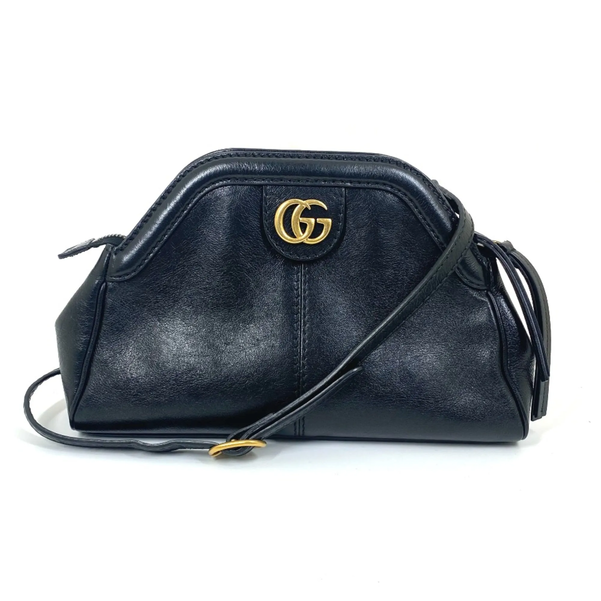 Gucci  Leather Shoulder Bag (Pre-Owned)