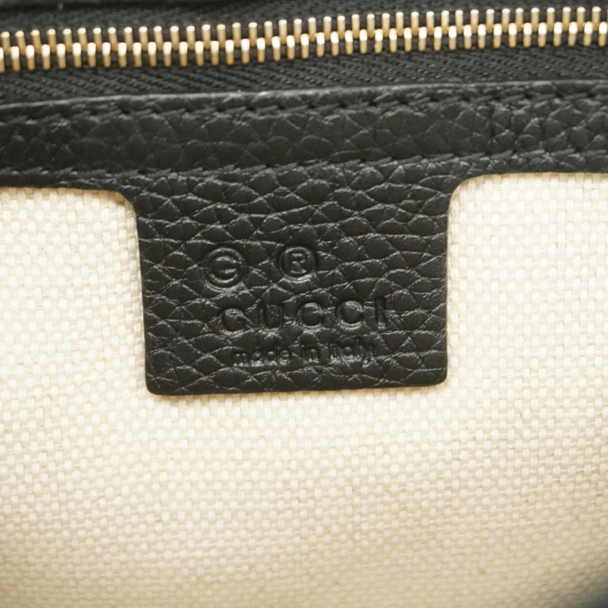 Gucci  Leather Shoulder Bag (Pre-Owned)