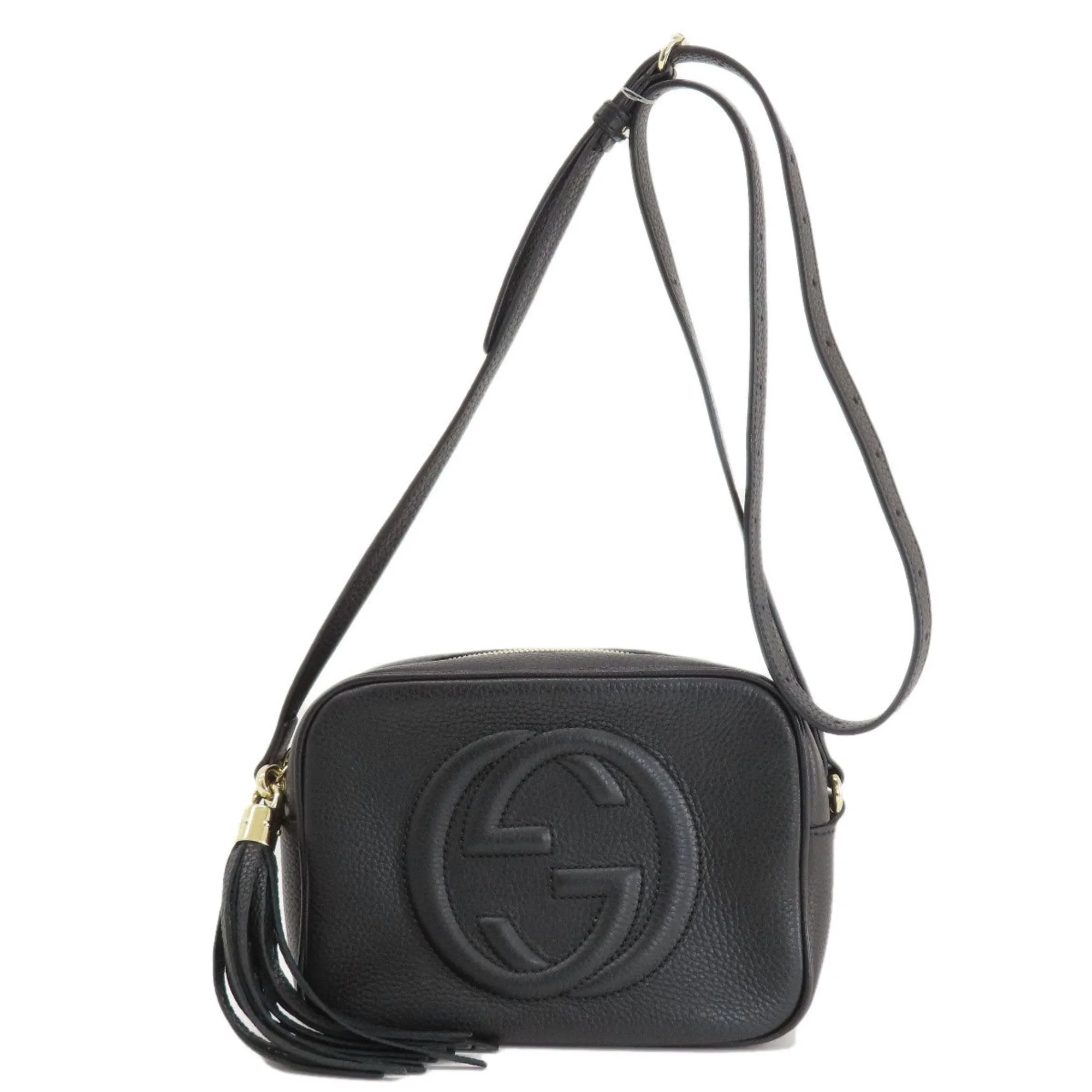 Gucci  Leather Shoulder Bag (Pre-Owned)