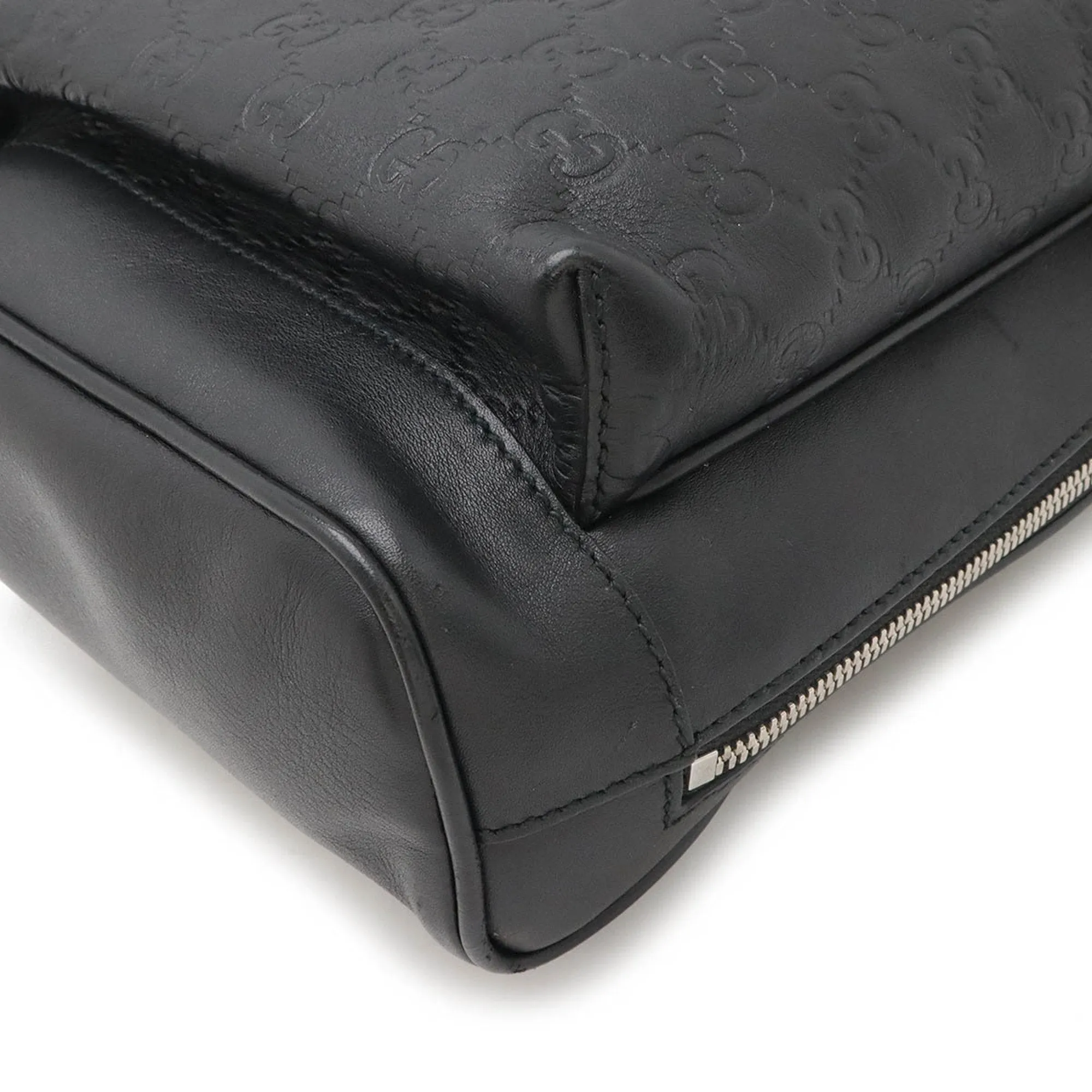 Gucci  Leather Shoulder Bag (Pre-Owned)