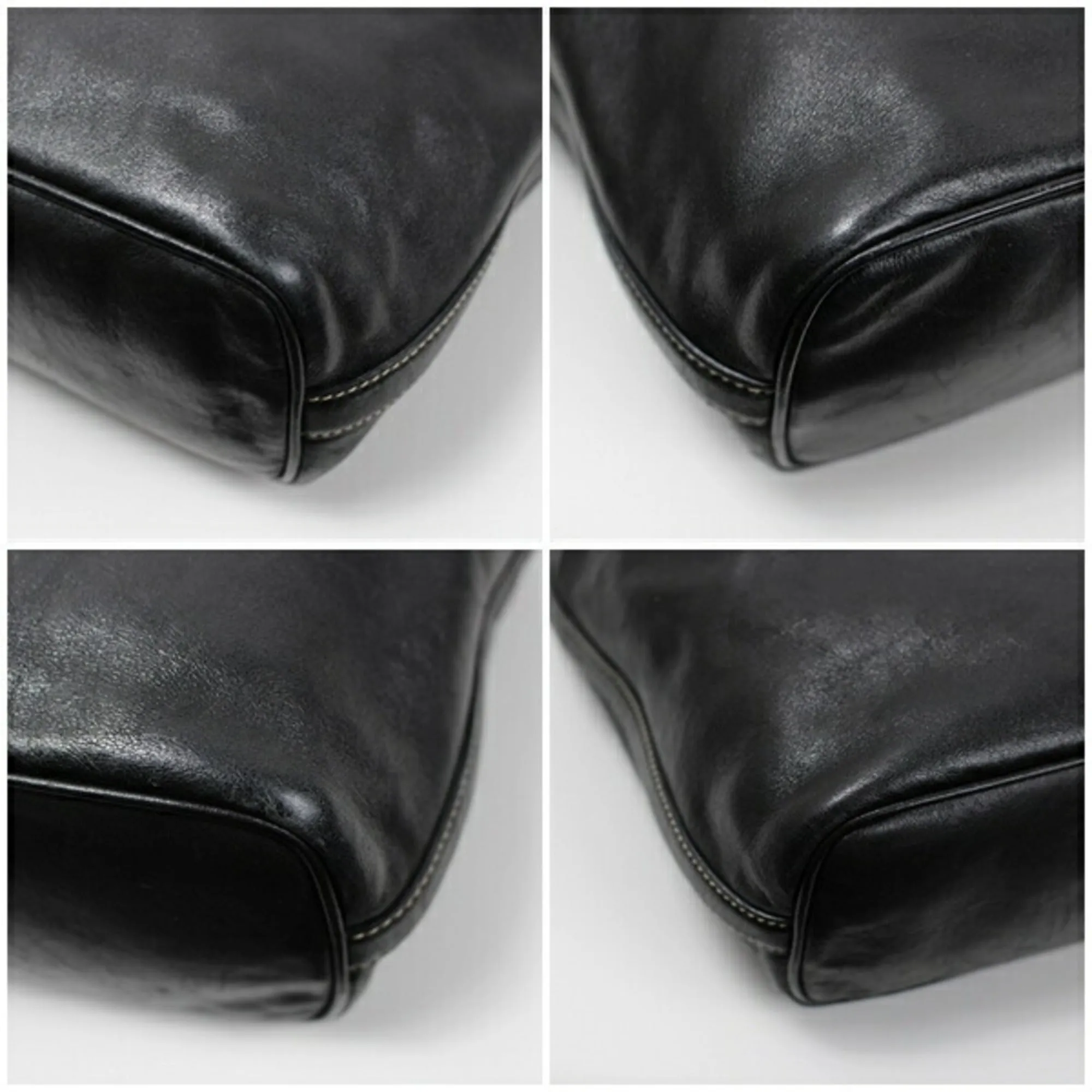 Gucci  Leather Shoulder Bag (Pre-Owned)