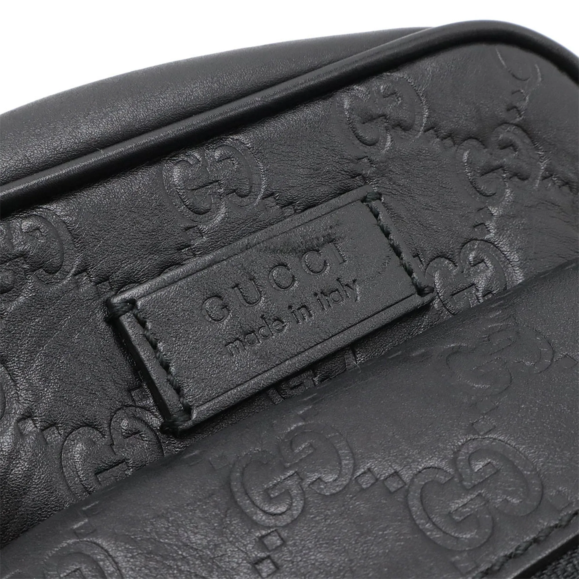 Gucci  Leather Shoulder Bag (Pre-Owned)