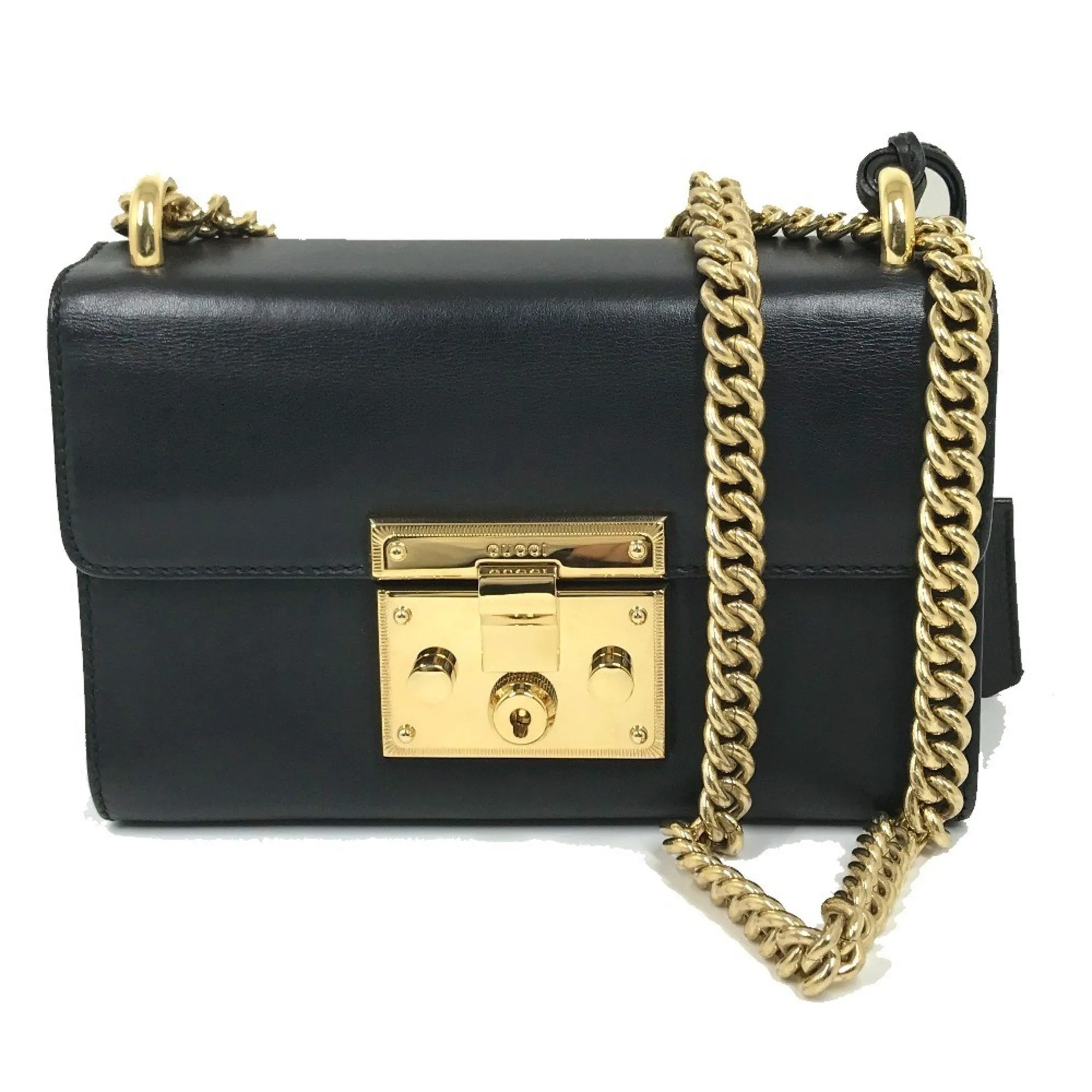 Gucci  Leather Shoulder Bag (Pre-Owned)