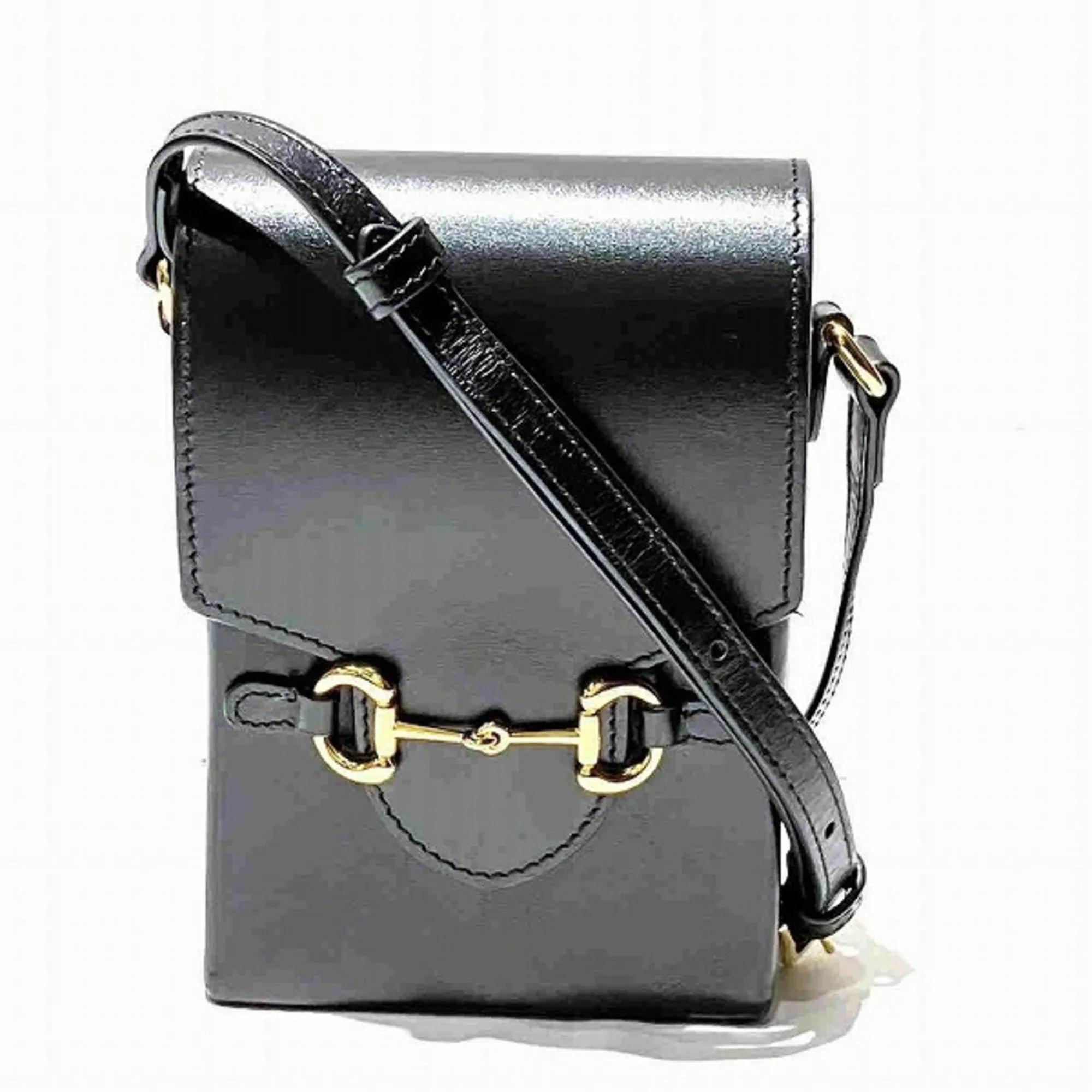 Gucci   Leather Shoulder Bag (Pre-Owned)