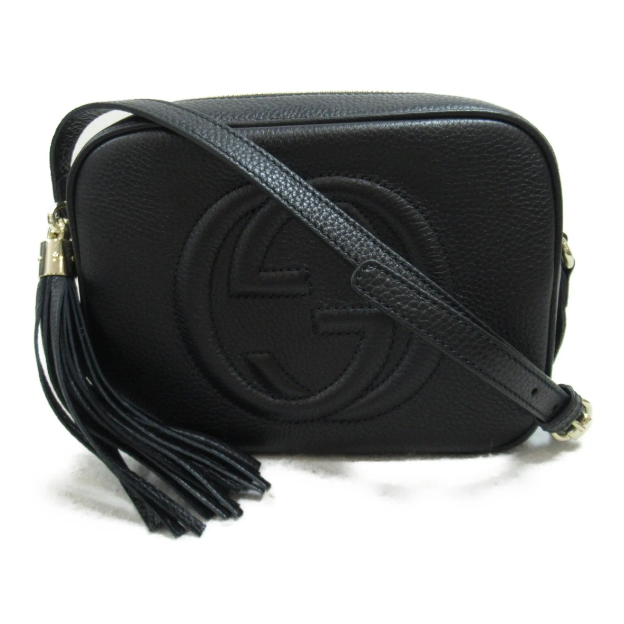 Gucci  Leather Shoulder Bag (Pre-Owned)