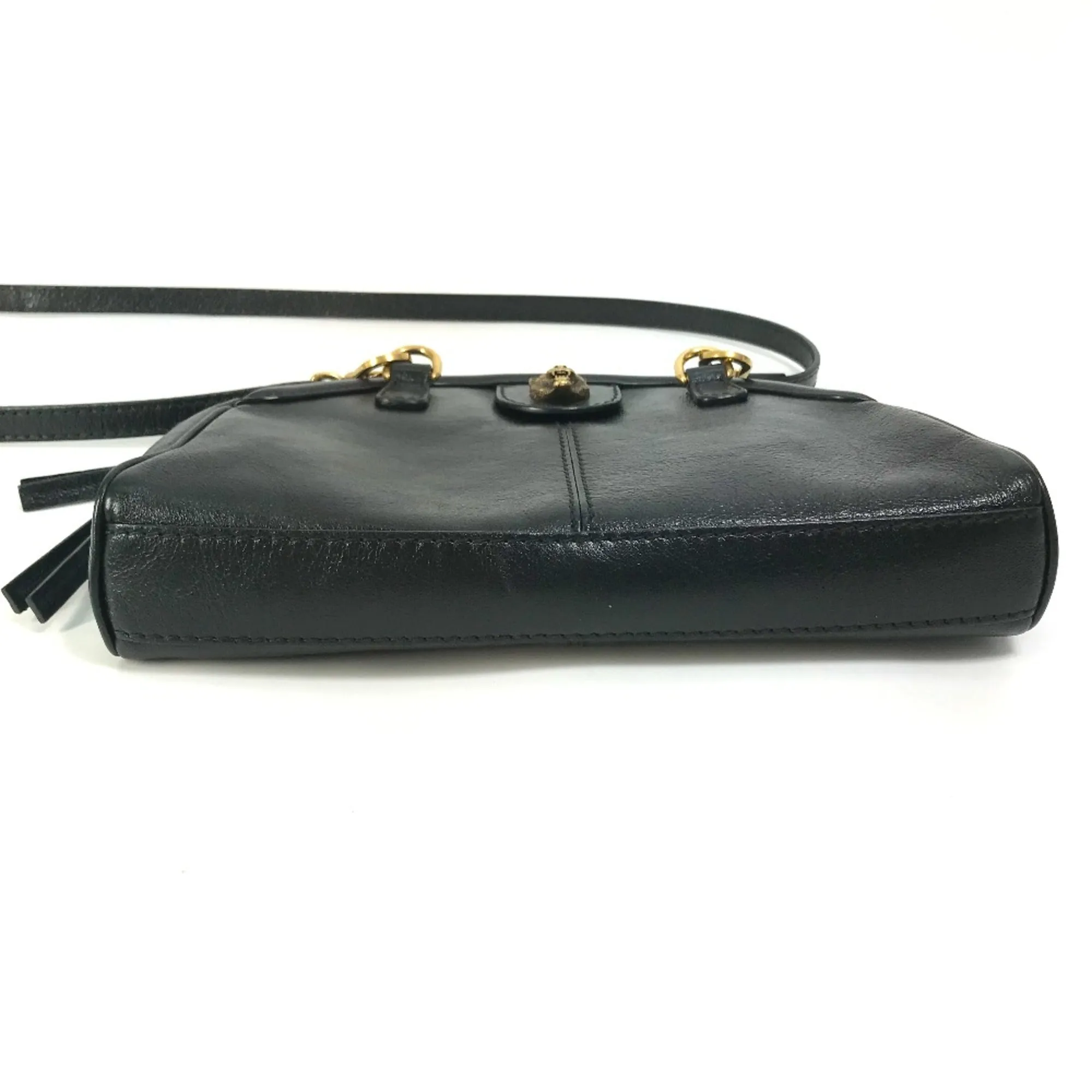 Gucci  Leather Shoulder Bag (Pre-Owned)
