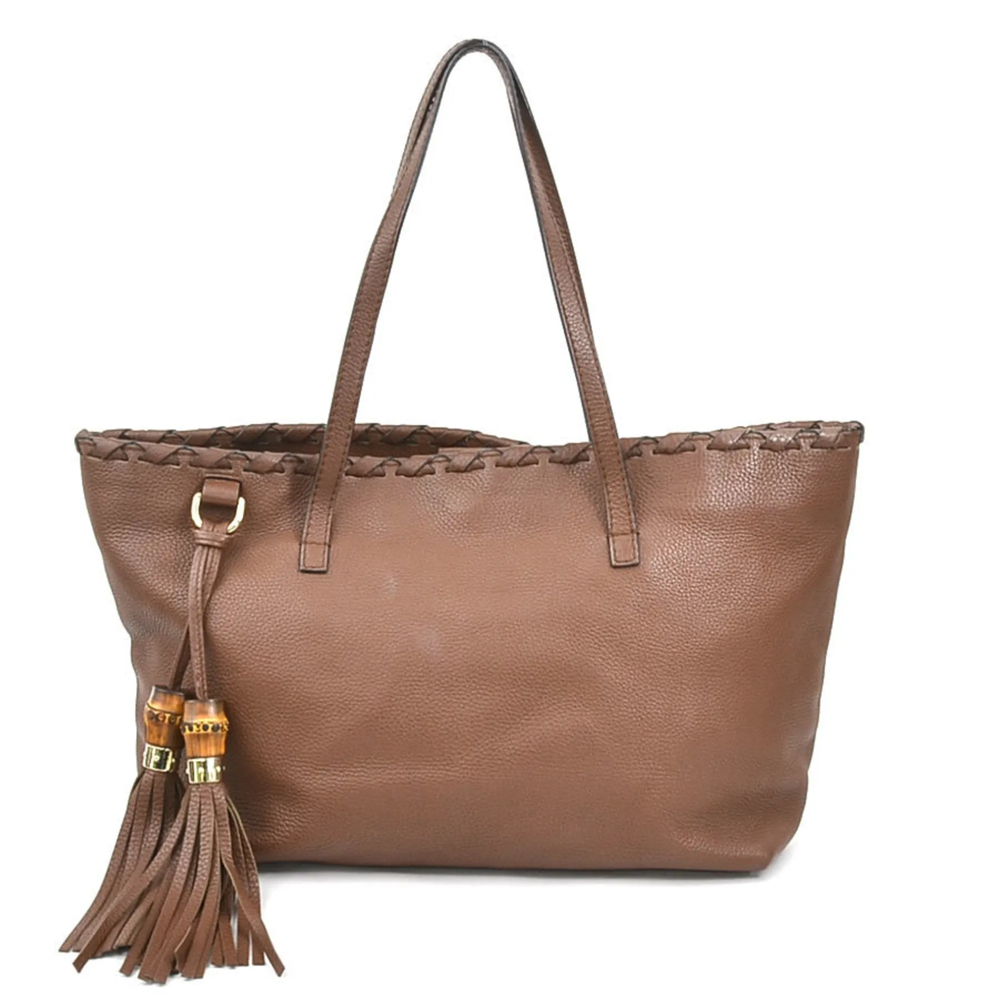 Gucci  Leather Shoulder Bag Tote Bag (Pre-Owned)