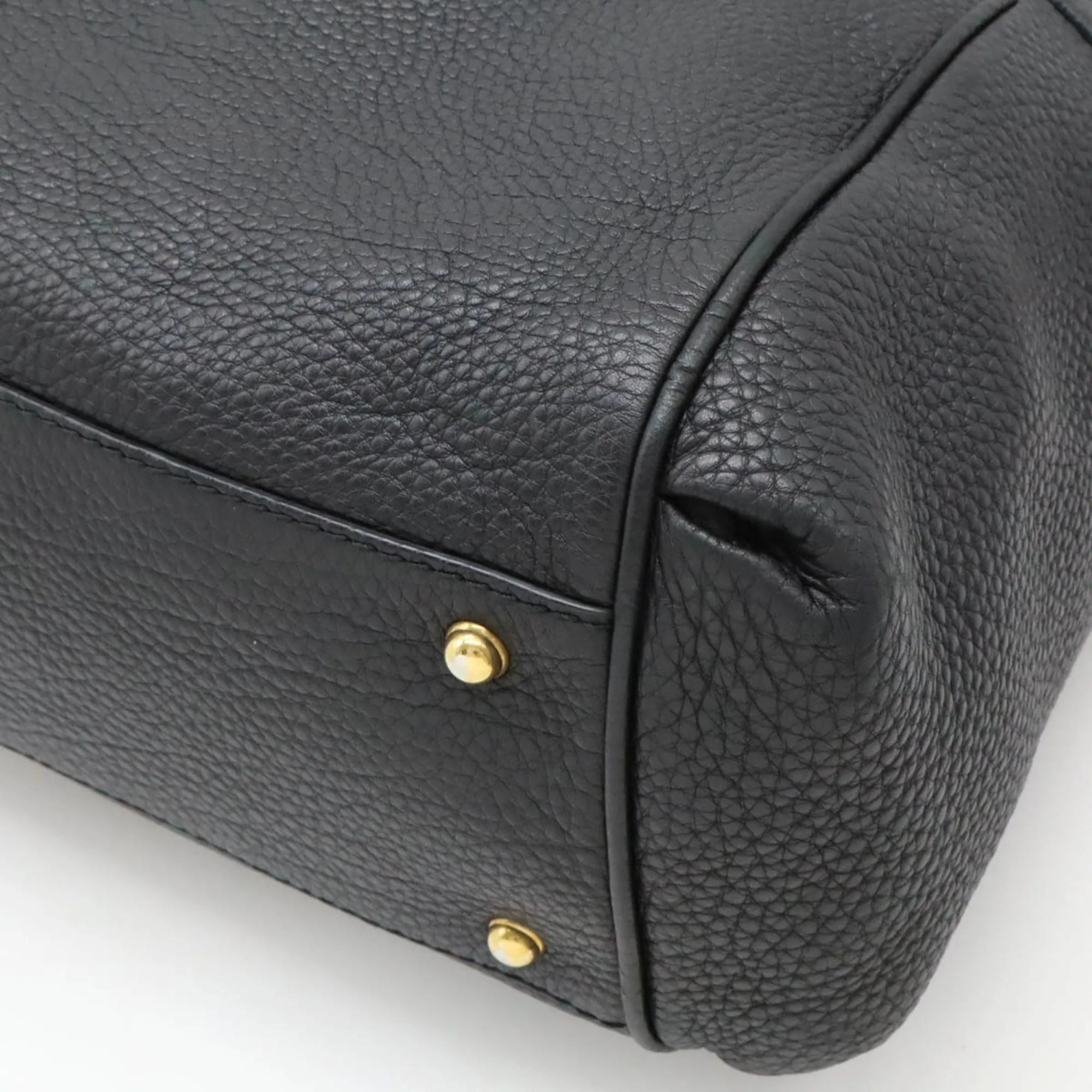 Gucci  Leather Shoulder Bag Tote Bag (Pre-Owned)
