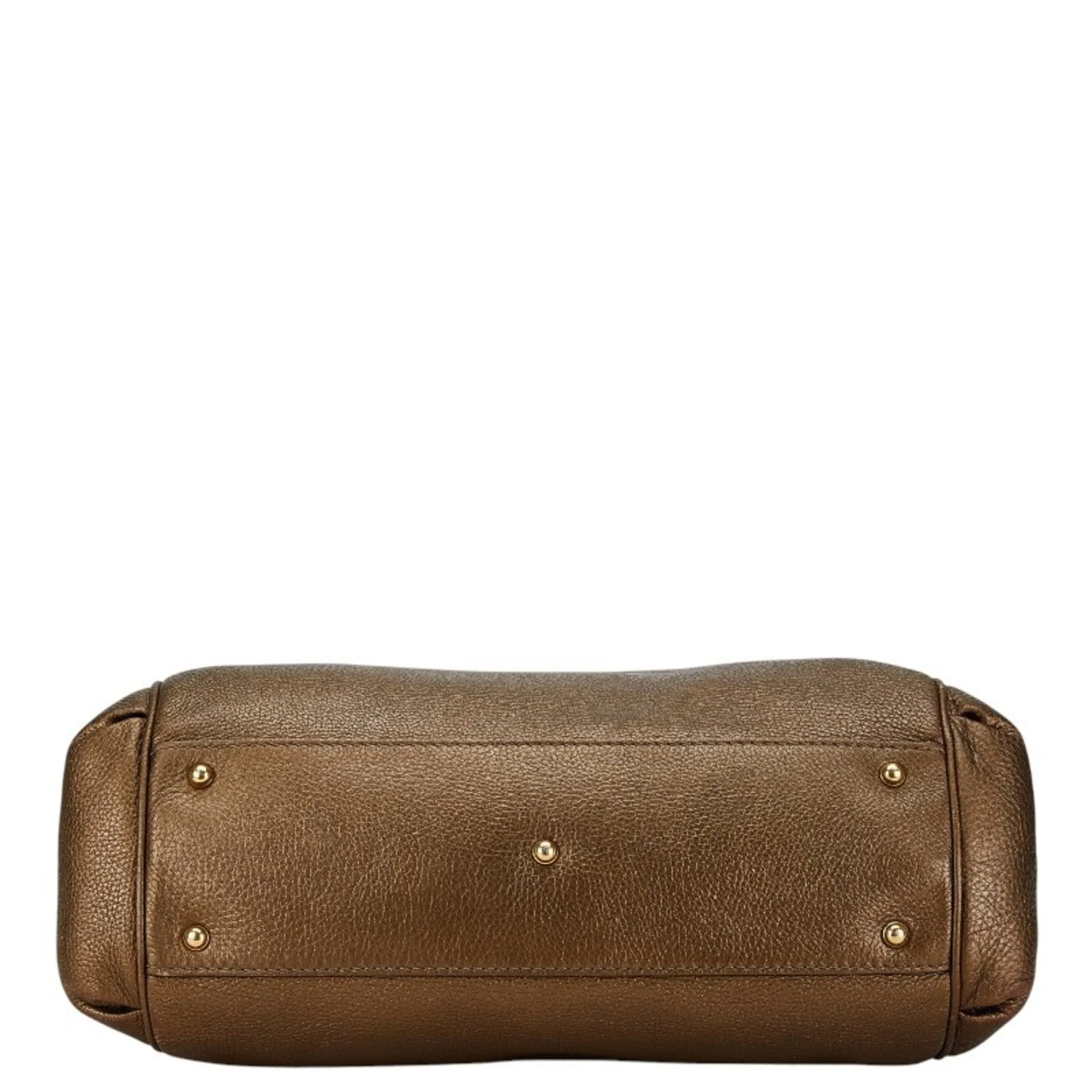 Gucci  Leather Shoulder Bag Tote Bag (Pre-Owned)