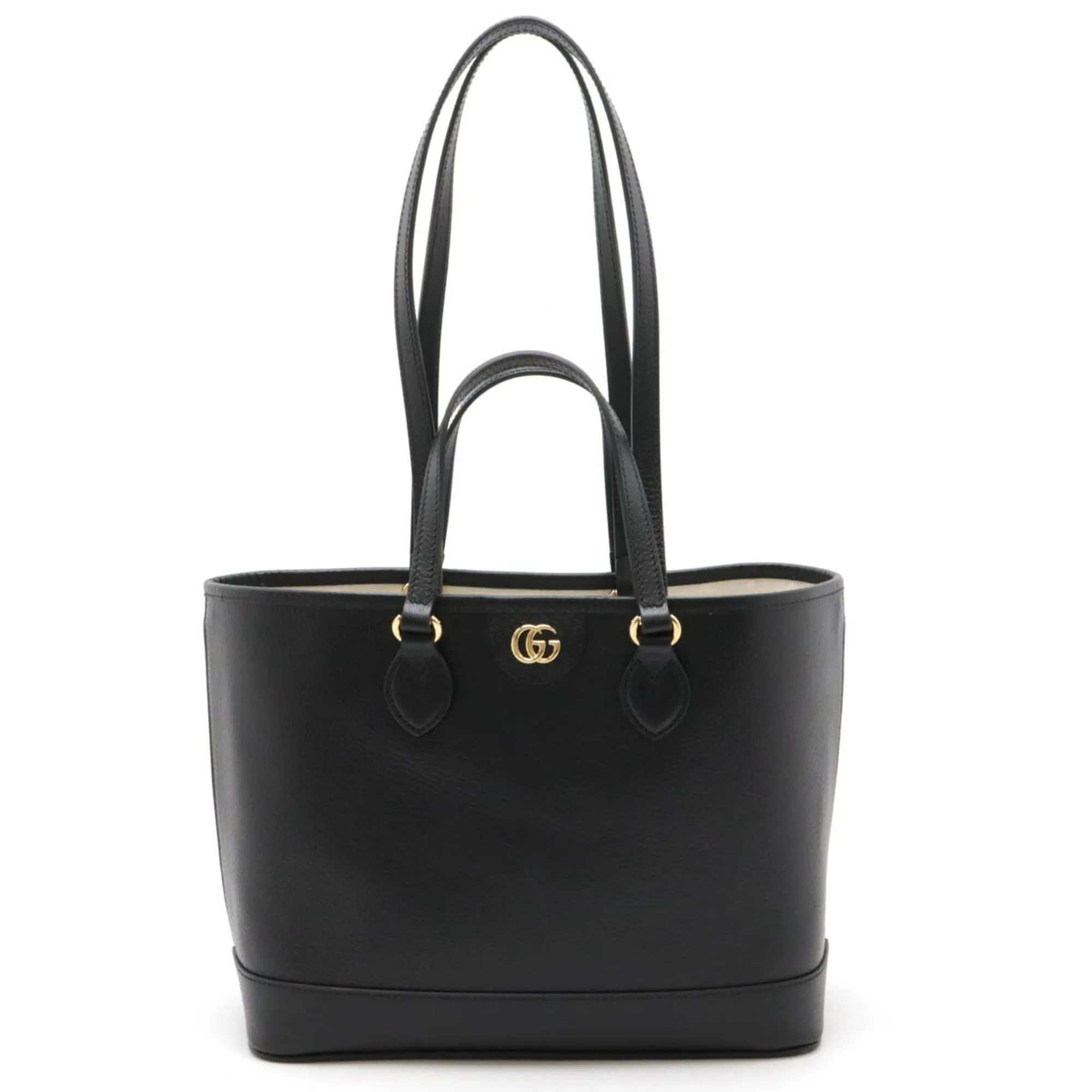 Gucci  Leather Shoulder Bag Tote Bag (Pre-Owned)