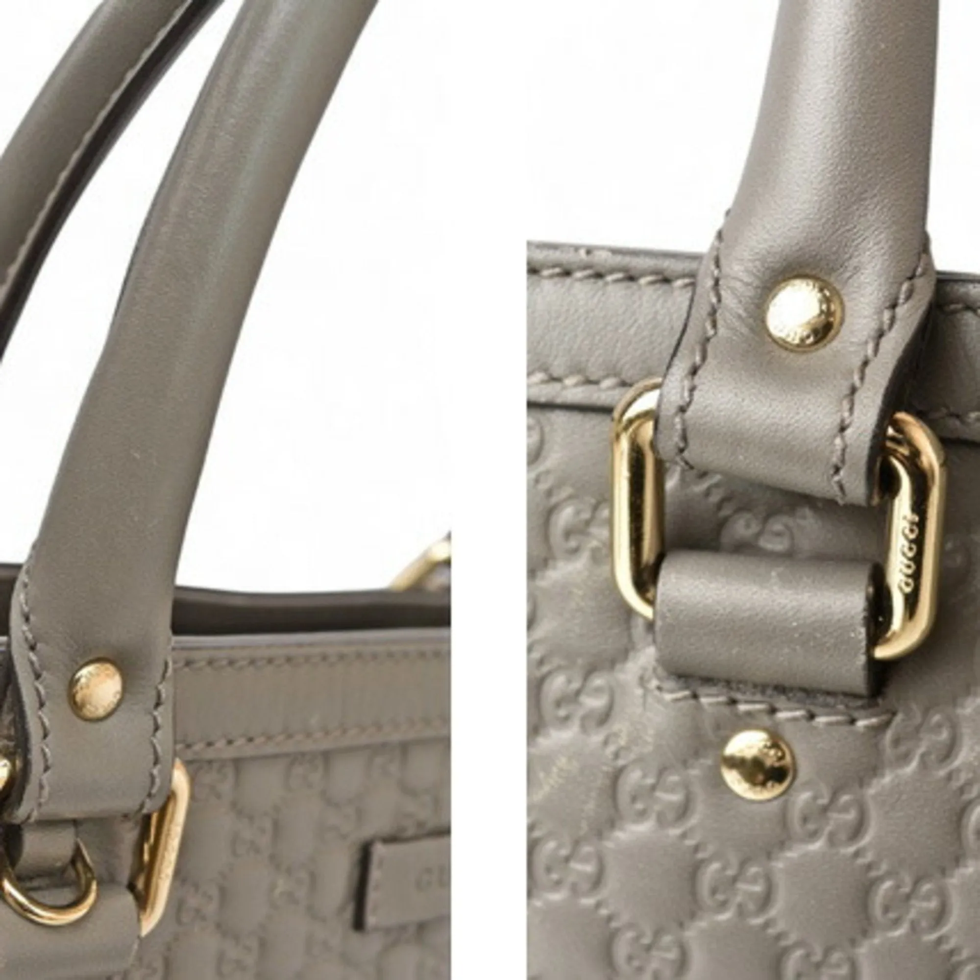 Gucci   Leather Shoulder Bag Tote Bag (Pre-Owned)