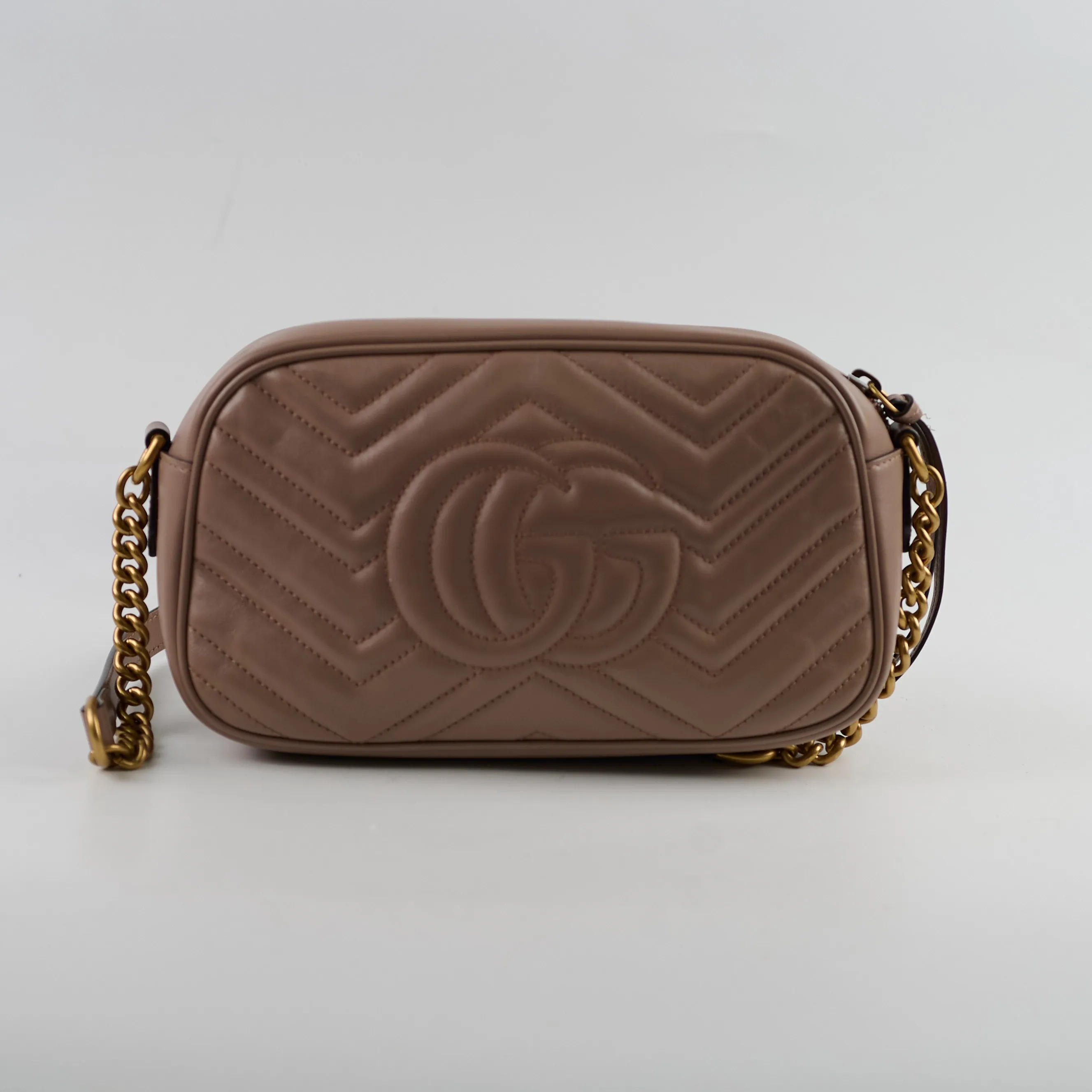 Gucci Marmont Camera Bag Dusty Pink