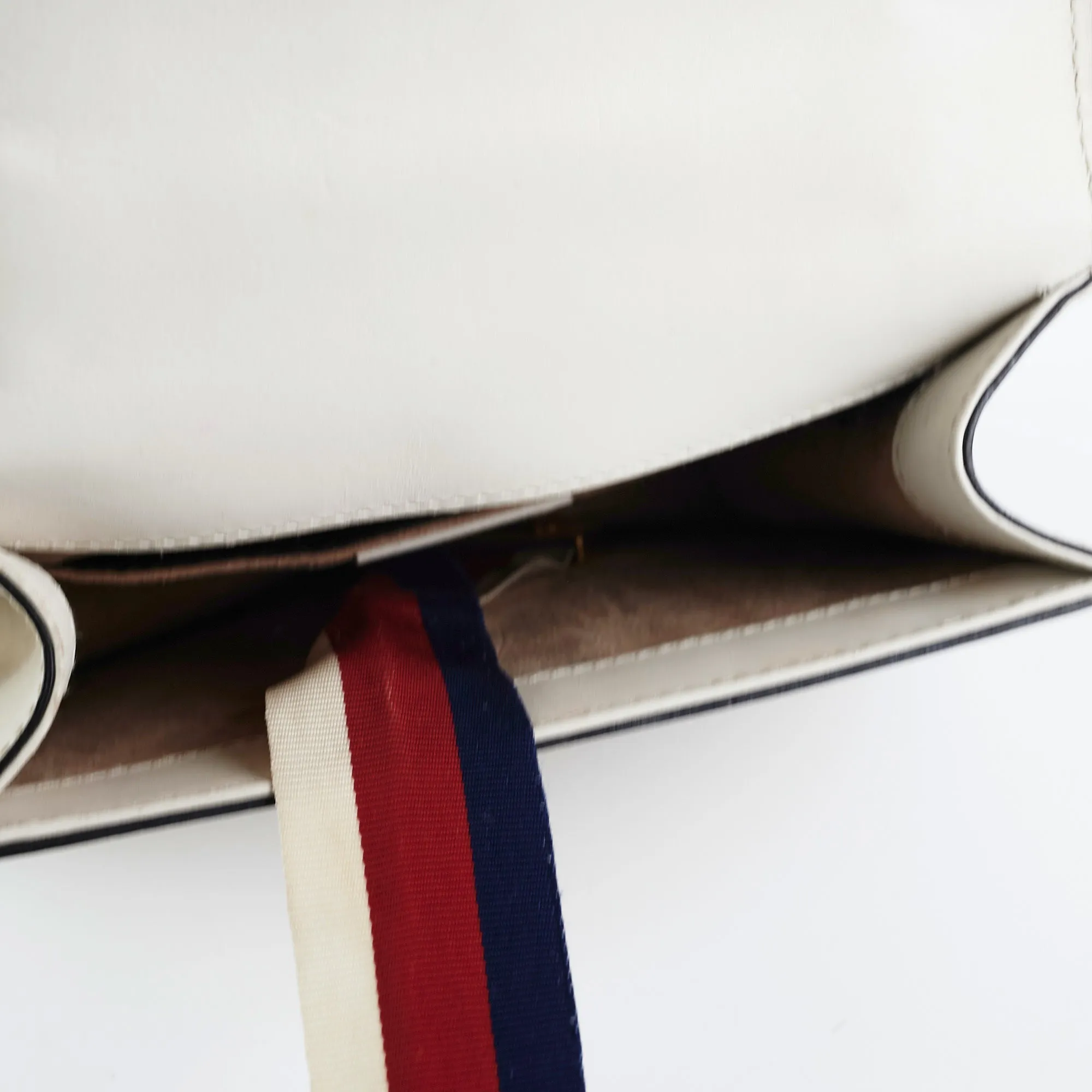 Gucci Mini Sylvie Bag Cream