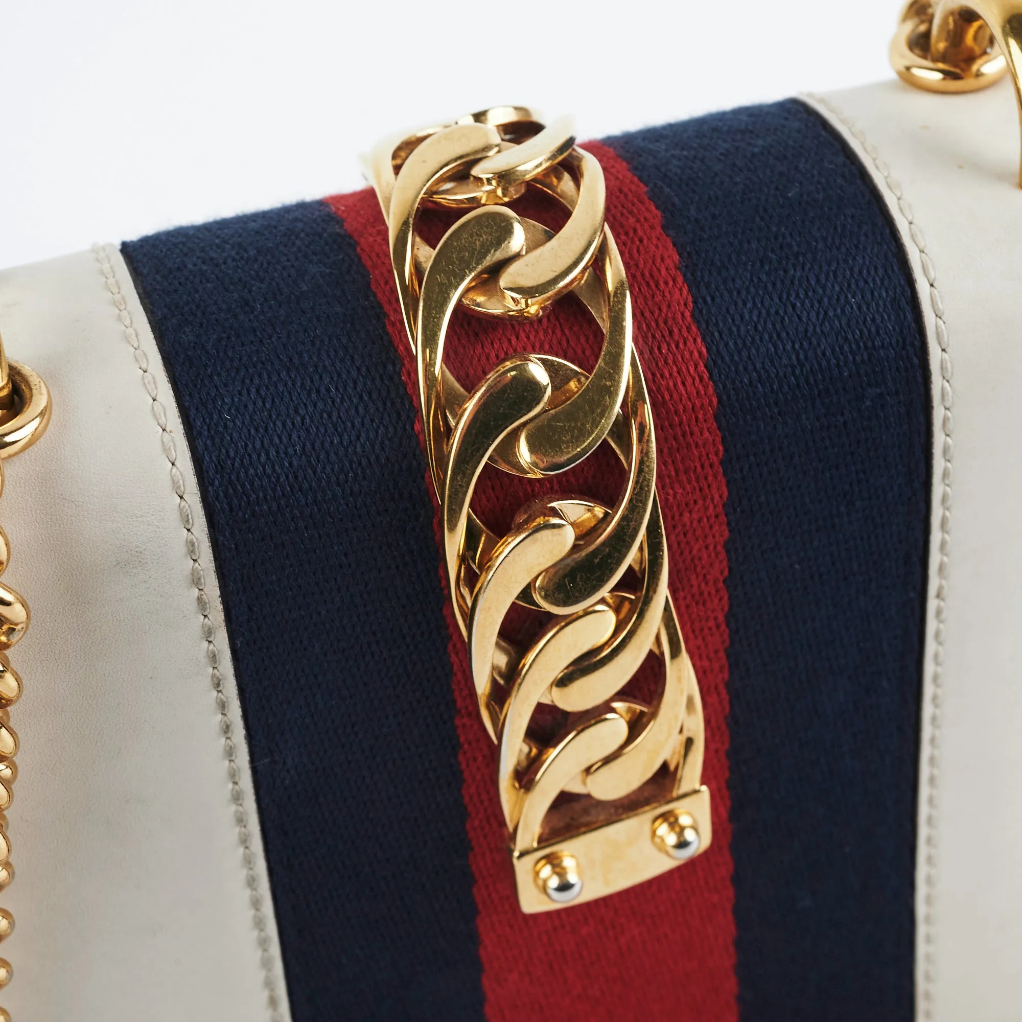 Gucci Mini Sylvie Bag Cream