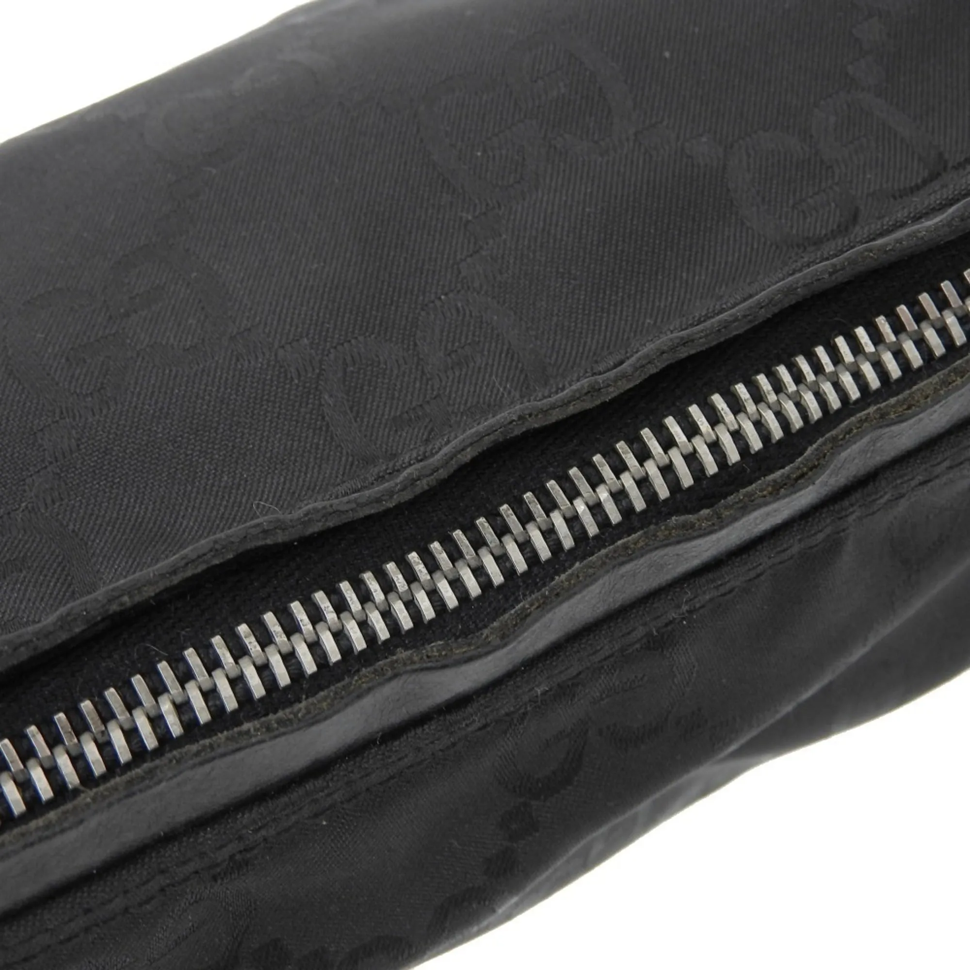 Gucci  Nylon Leather Shoulder Bag (Pre-Owned)