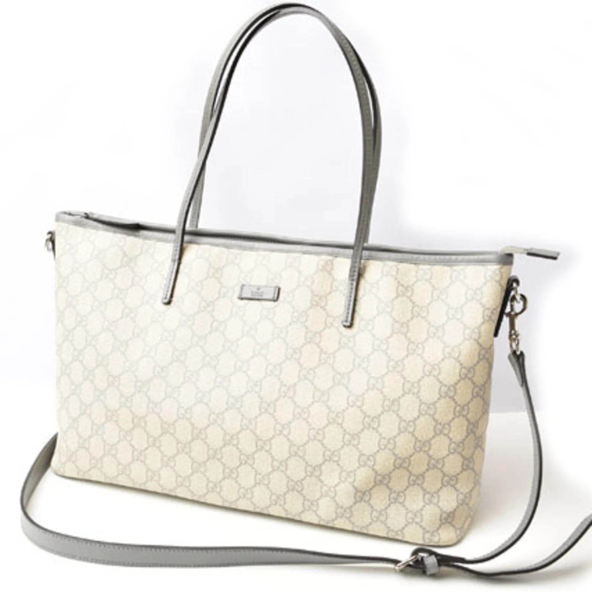 Gucci   Pvc Gg Supreme Shoulder Bag Tote Bag (Pre-Owned)