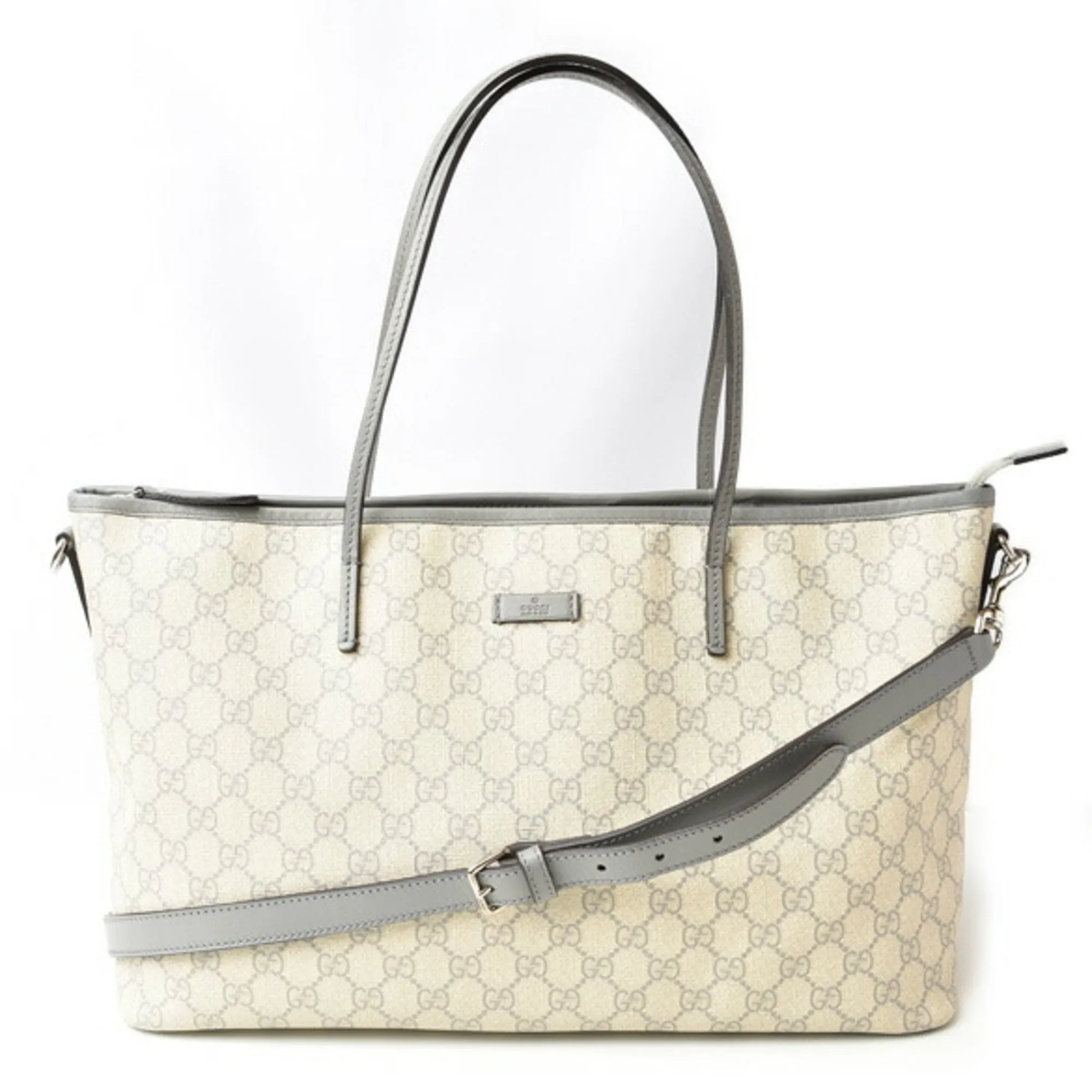 Gucci   Pvc Gg Supreme Shoulder Bag Tote Bag (Pre-Owned)