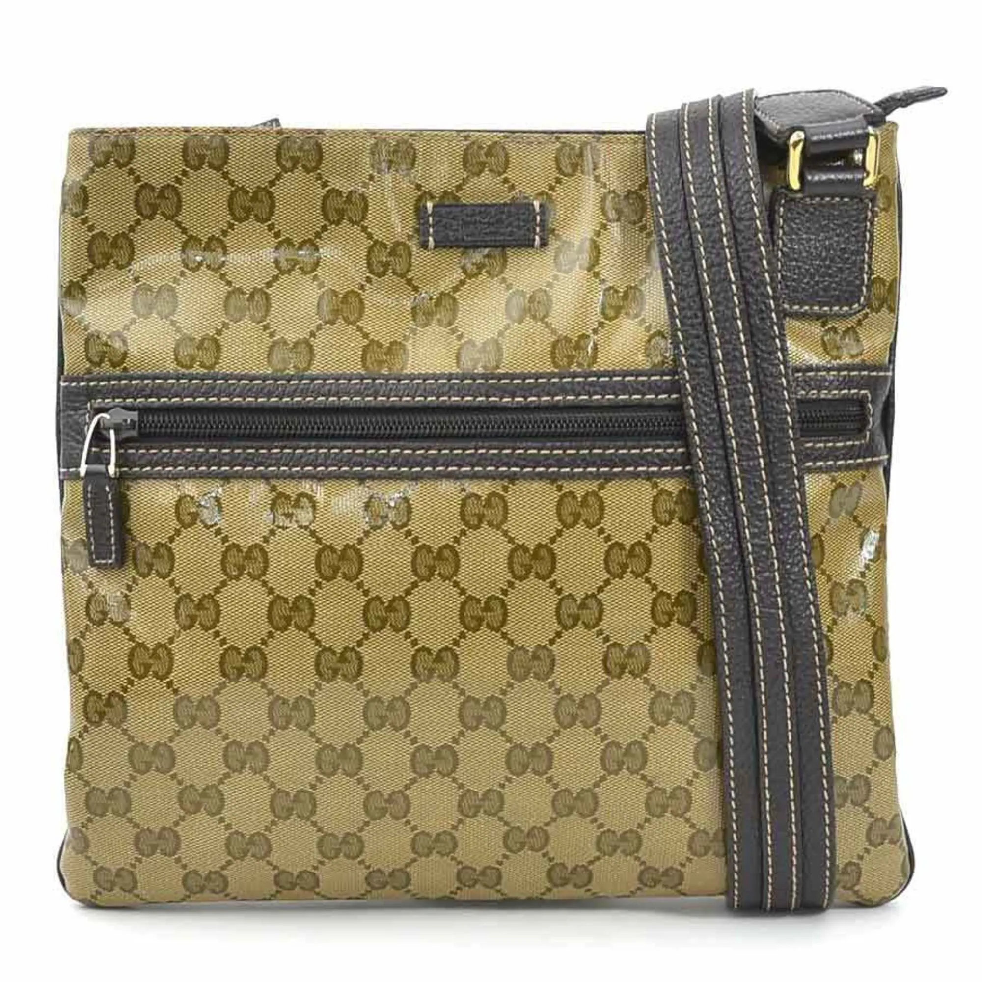 Gucci  Pvc Leather Shoulder Bag (Pre-Owned)