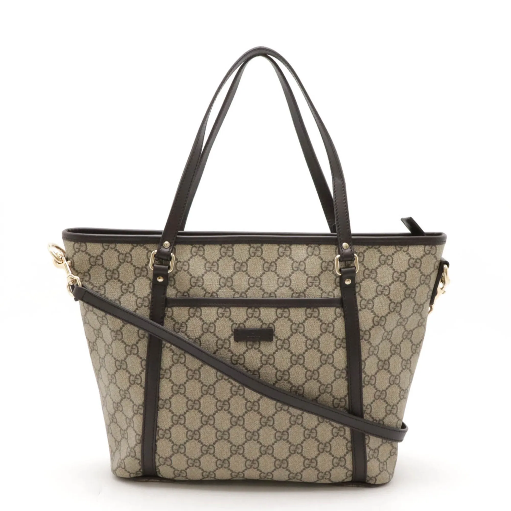 Gucci    Pvc Leather Shoulder Bag Tote Bag (Pre-Owned)