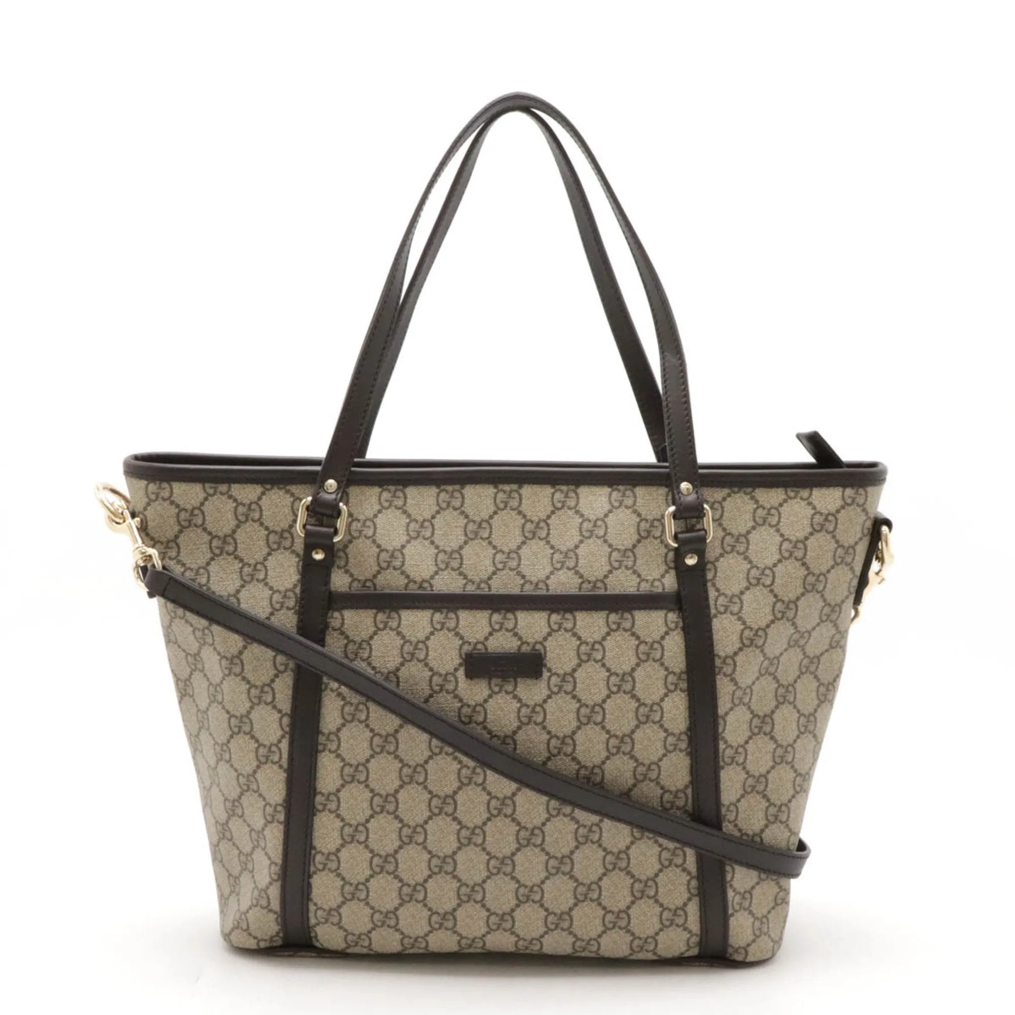Gucci    Pvc Leather Shoulder Bag Tote Bag (Pre-Owned)