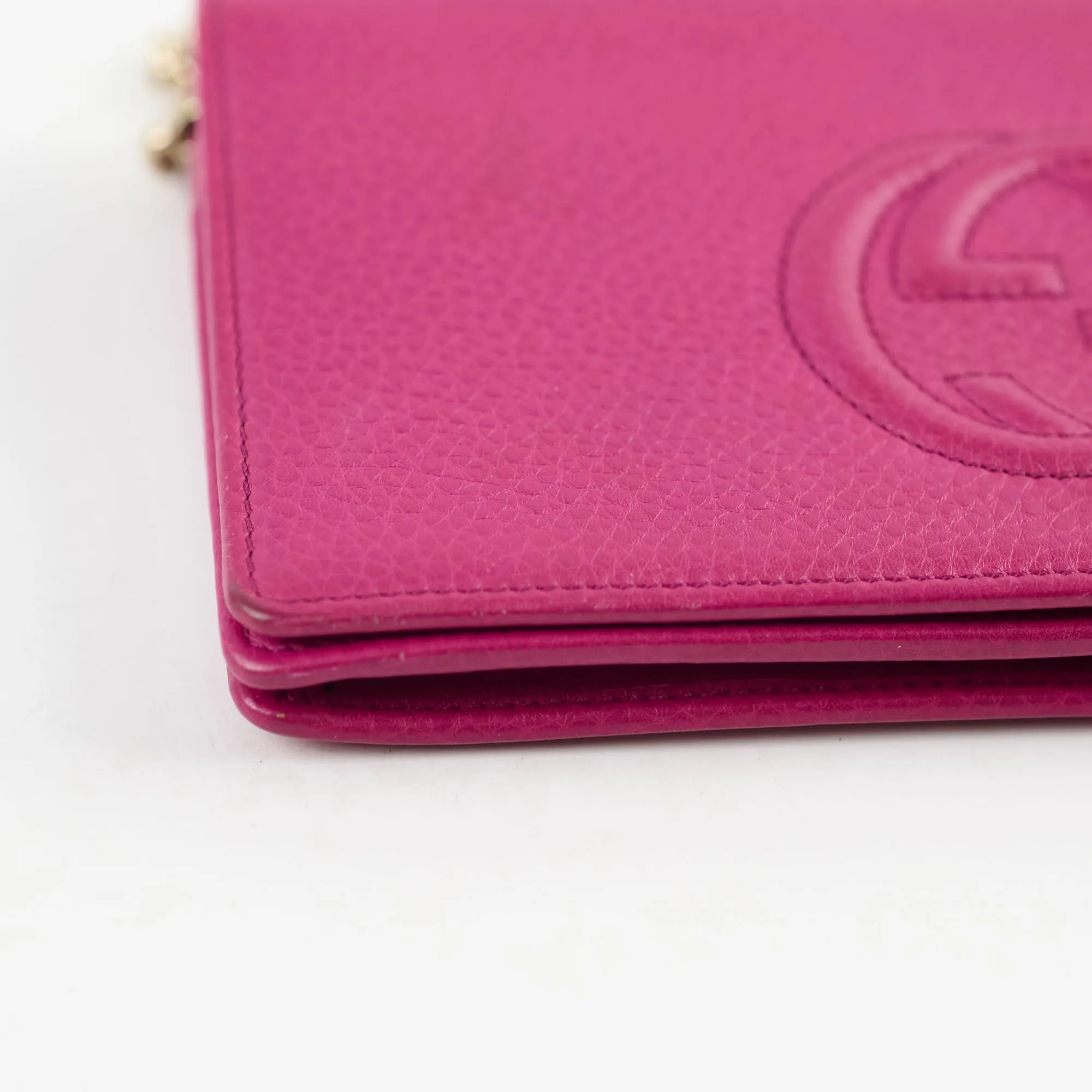 Gucci Soho Wallet on Chain Purple Bag