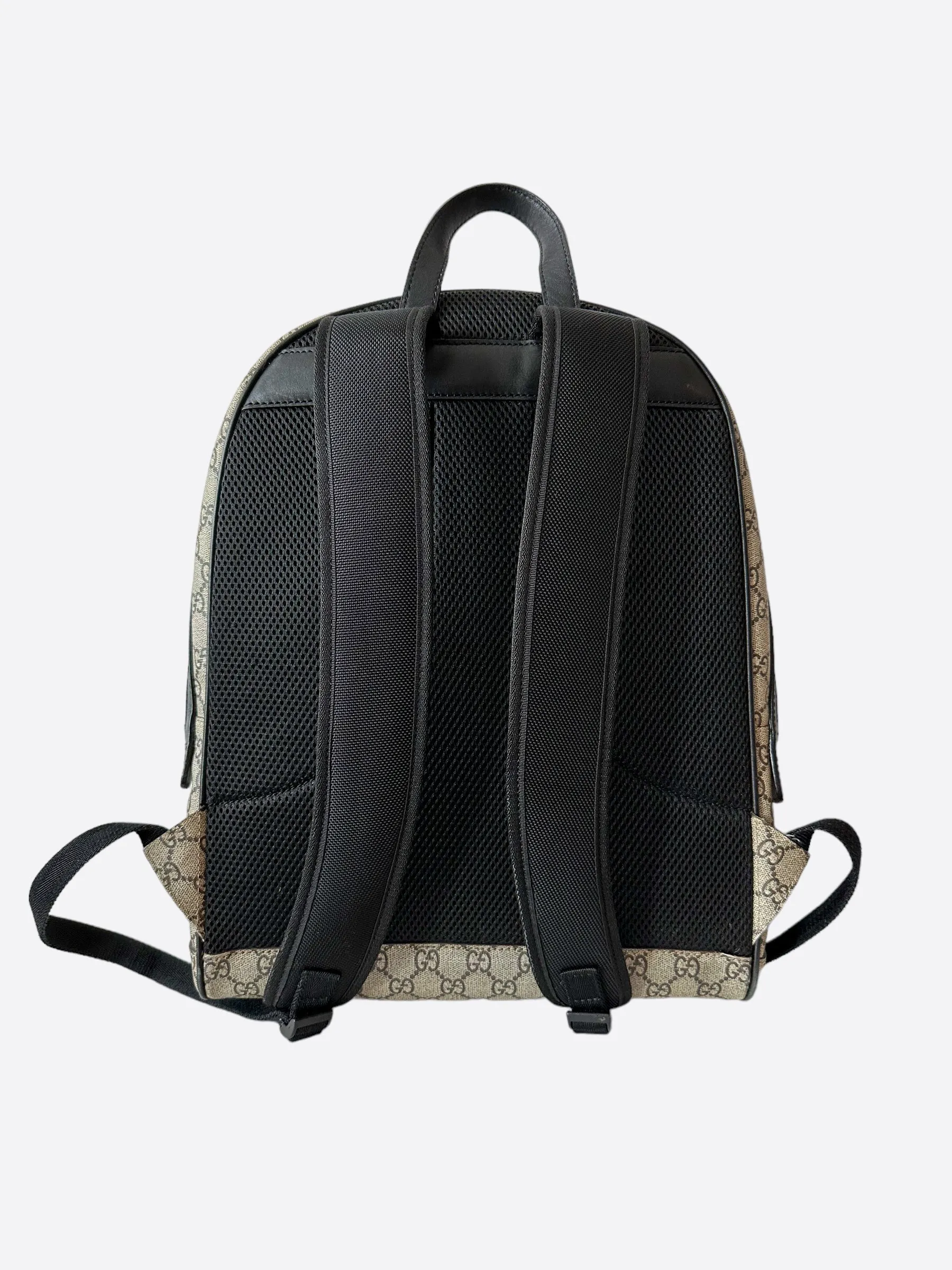 Gucci Tan GG Monogram Tiger backpack