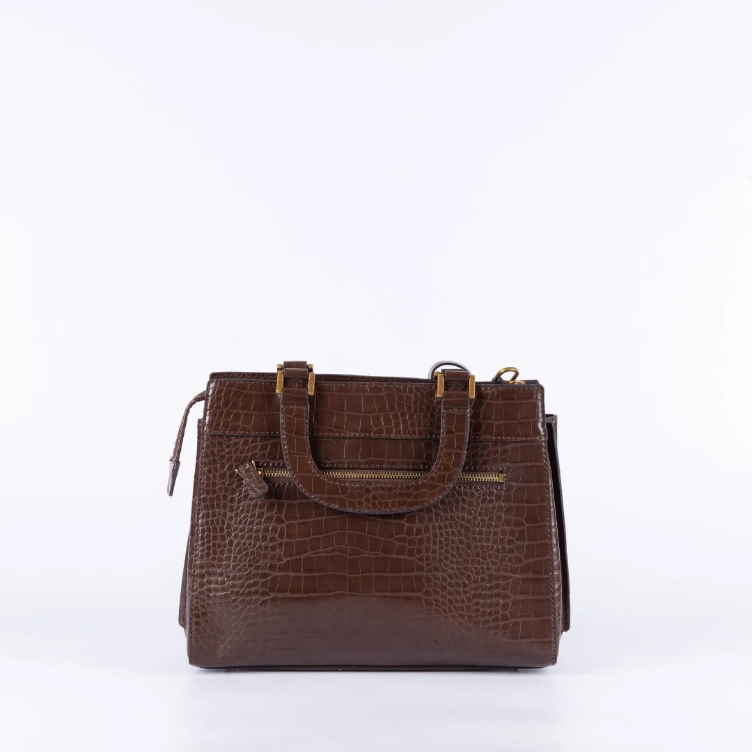 Guess Brown Katey Satchel