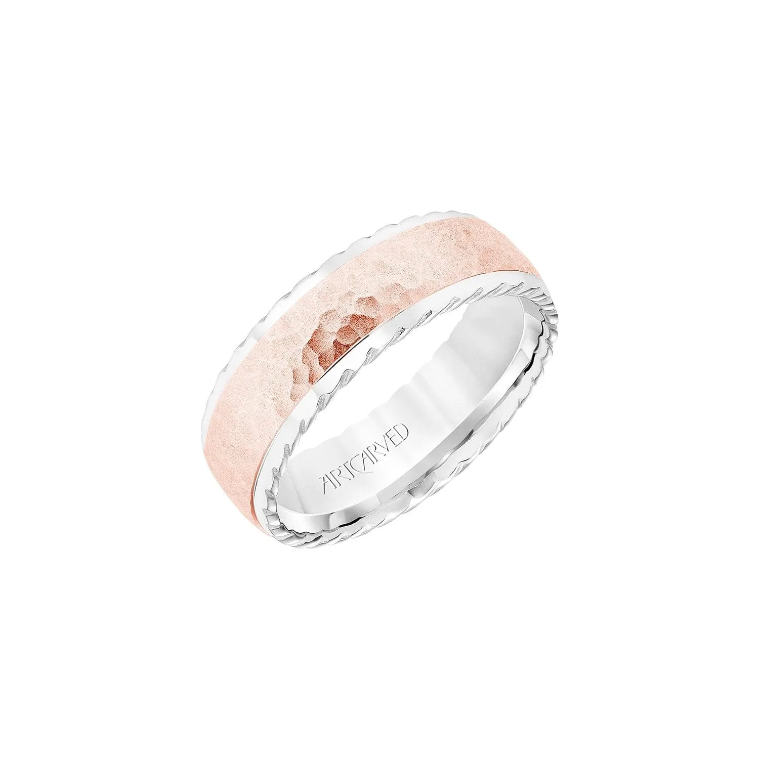 Hammered Finish 7mm Band 
