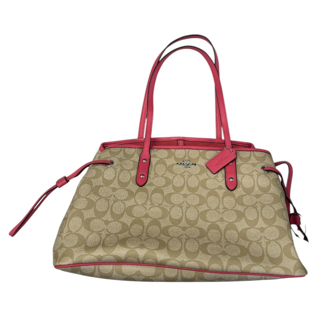Handbag Designer By Coach In Tan, Size:Large fashion handbags 2025
