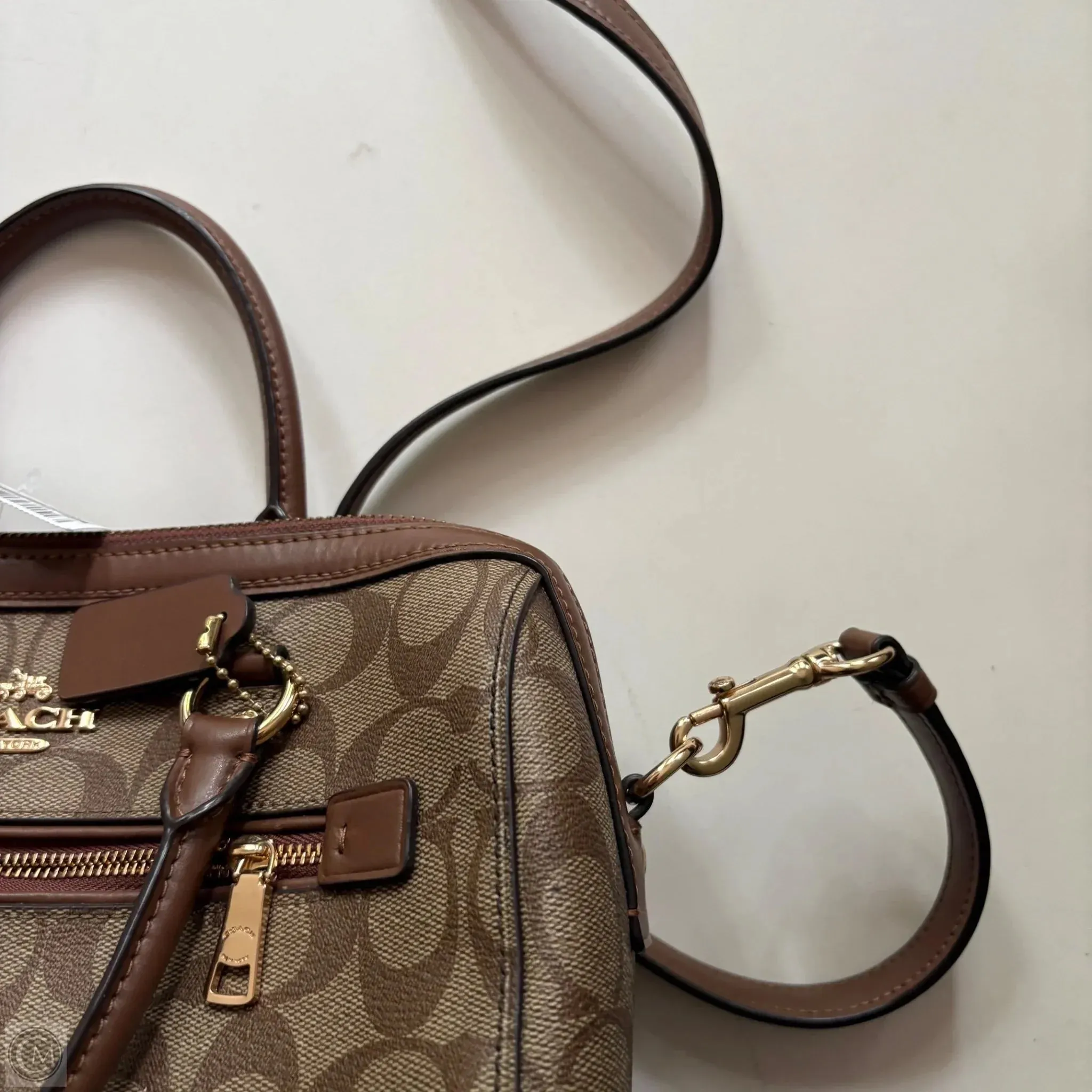 Handbag Designer By Coach, Size: Medium