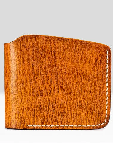 Handmade billfold Wallet on sale leather men blue green vintage Wallet on sale for men