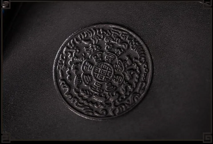 Handmade Leather Small Tooled Mens billfold Chain Wallet Cool Chain Wallet Biker Wallet for Men
