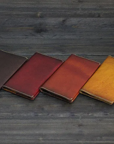 Handmade Men long leather wallet men vintage brown wallets for him Cyber Monday wallet sale