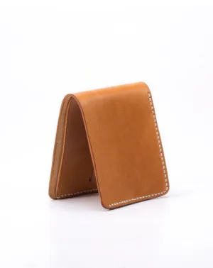 Handmade vintage black brown minimalist slim leather billfold Wallet on sale for men him