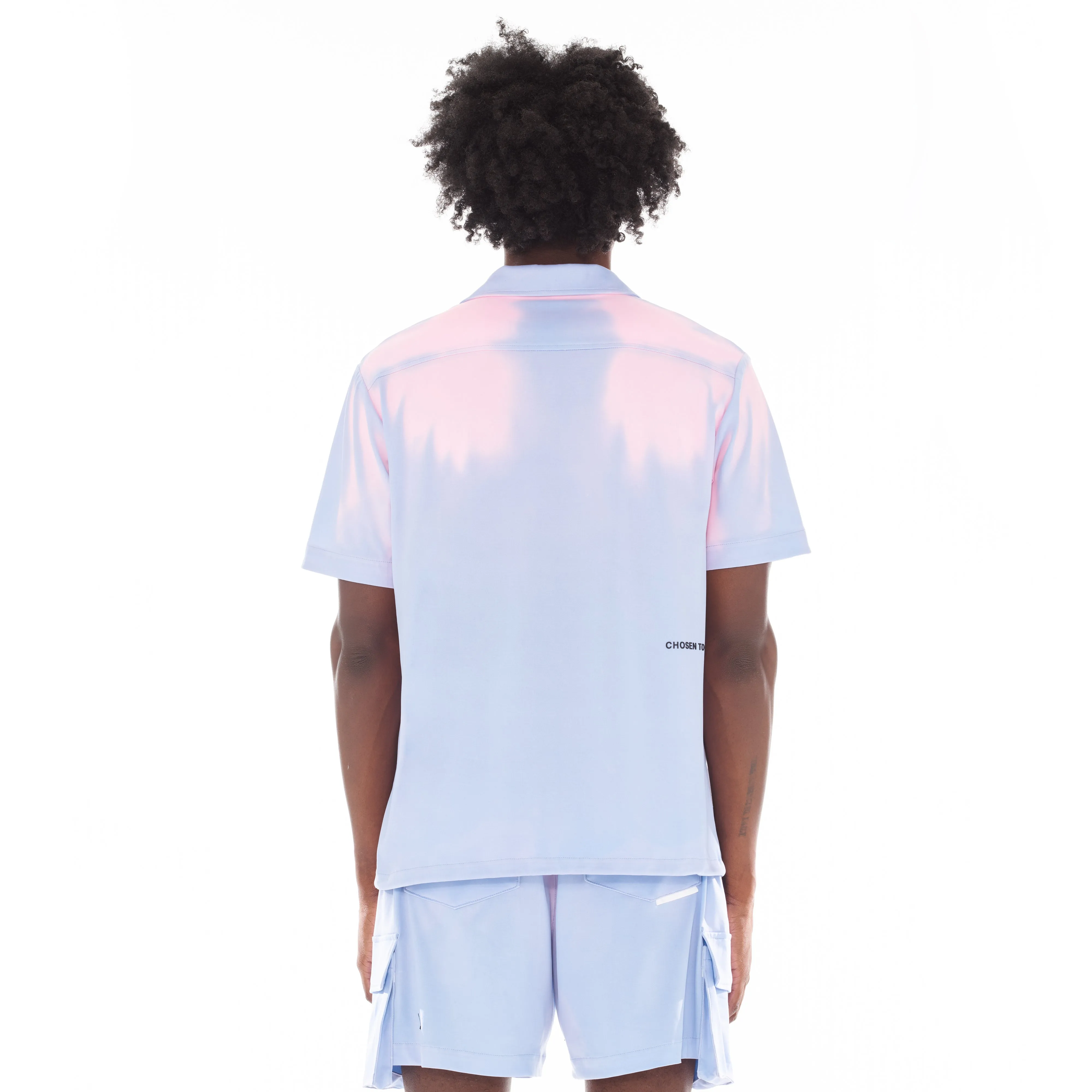 Heat Sensitive Nylon Shirt In Sky