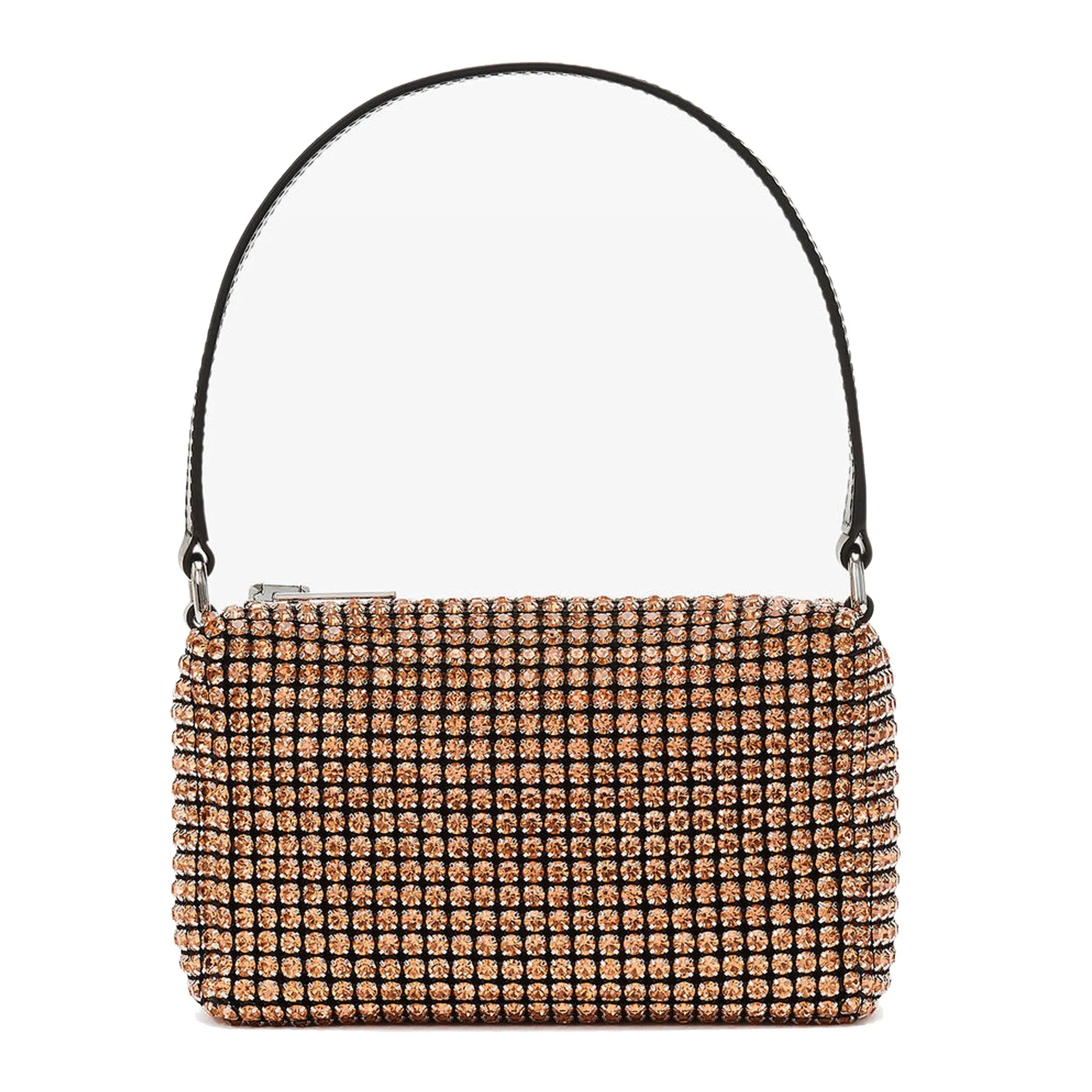 Heiress Rhinestone Pouch, Orange clutches Pouches buy online