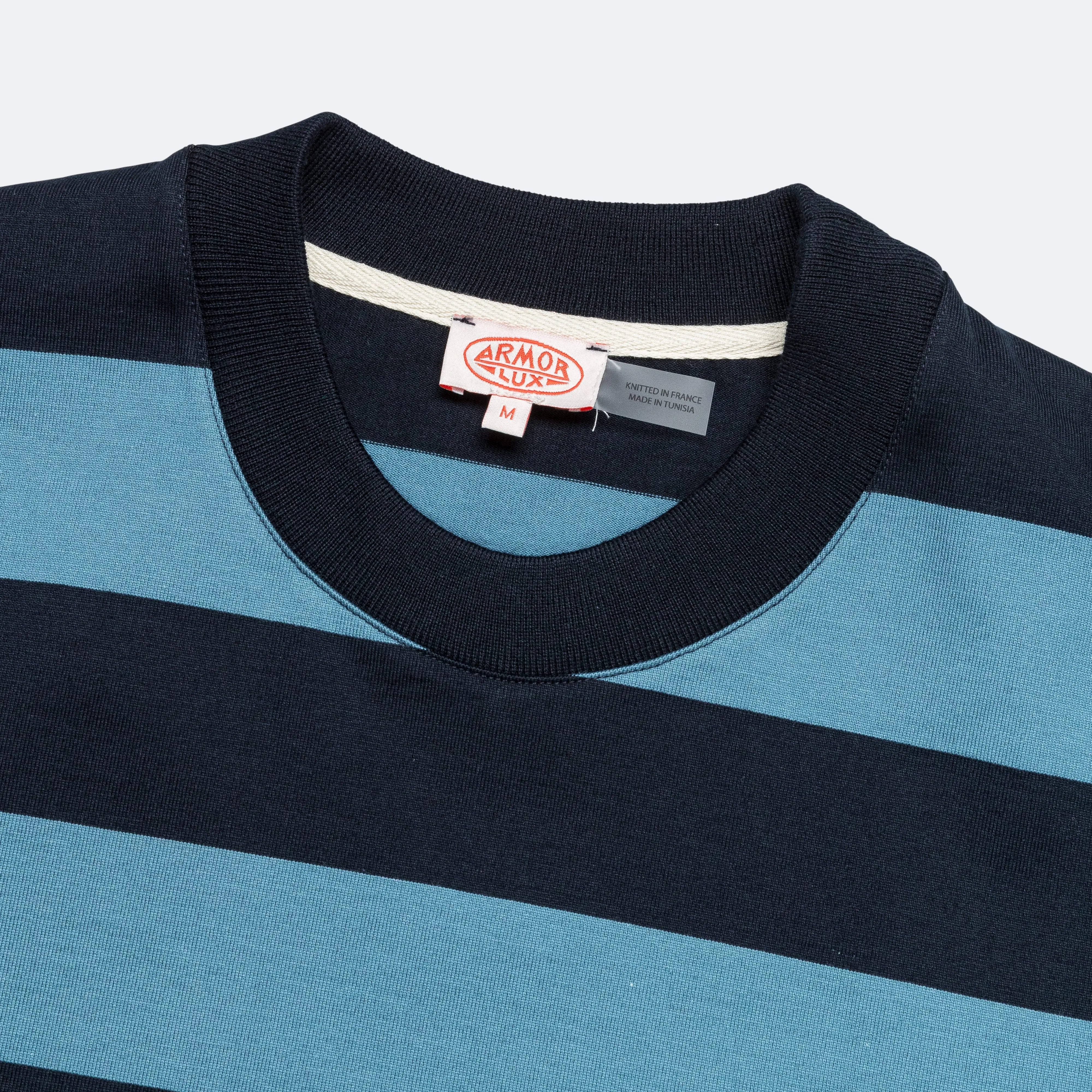 Heritage Mariniere LS T-Shirt - Rich Navy/Winter Blue