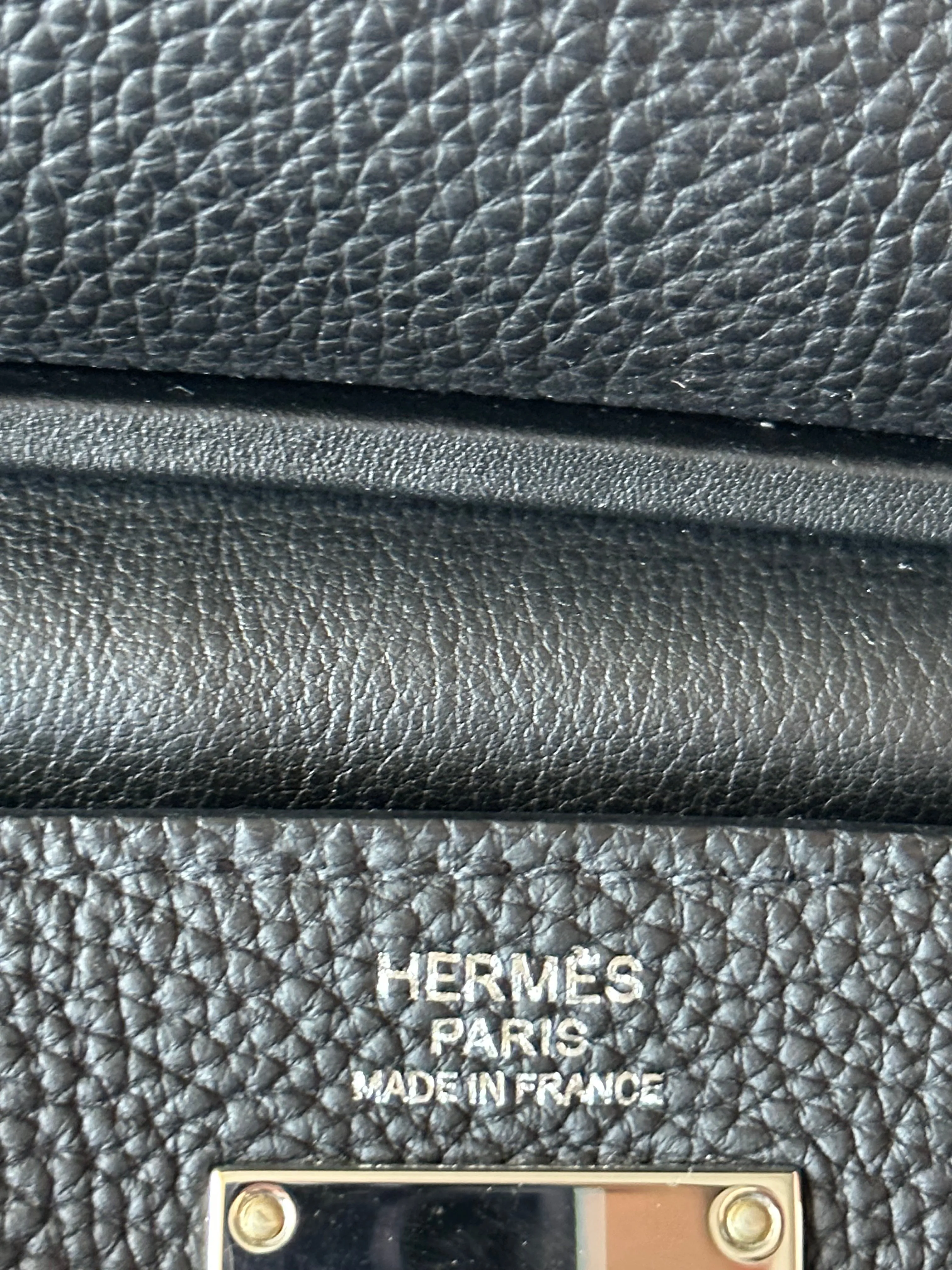Hermes Black HAC A Dos PM Backpack