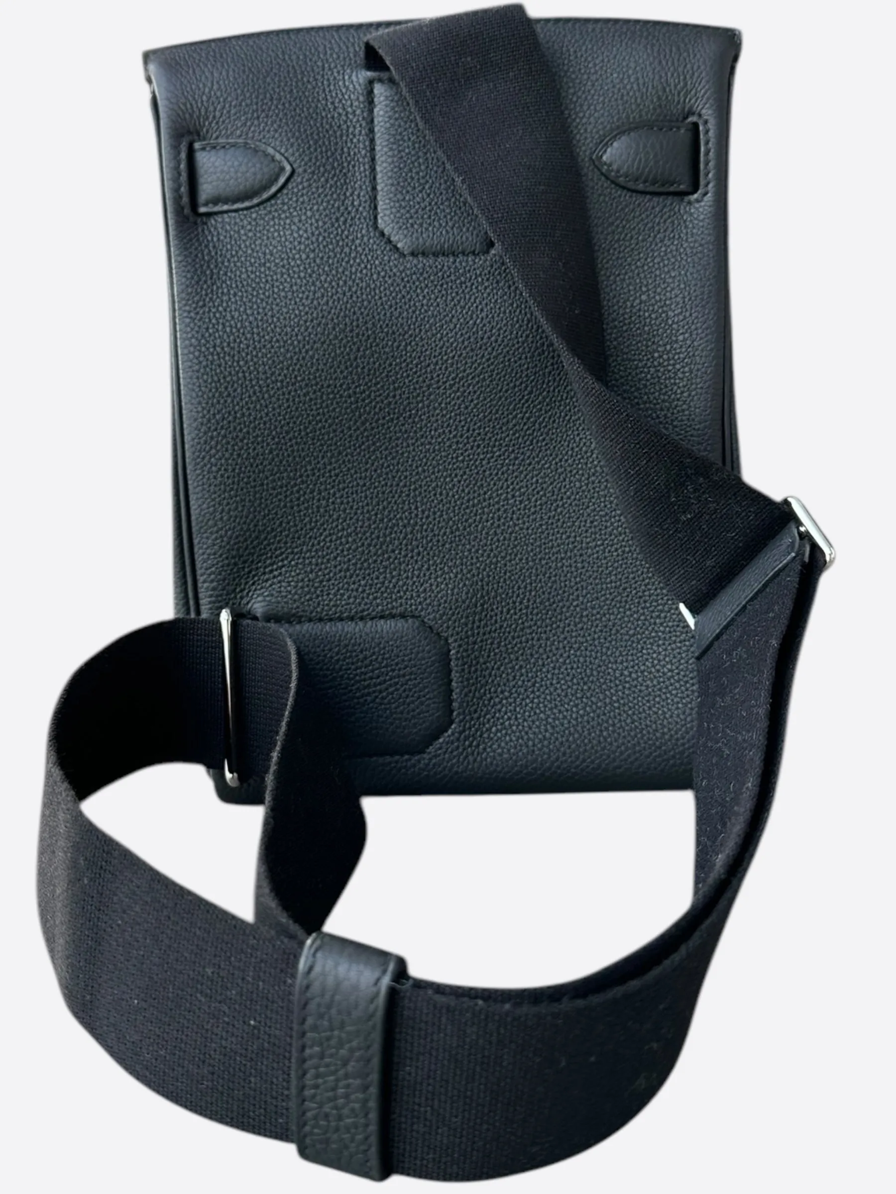 Hermes Black HAC A Dos PM Backpack