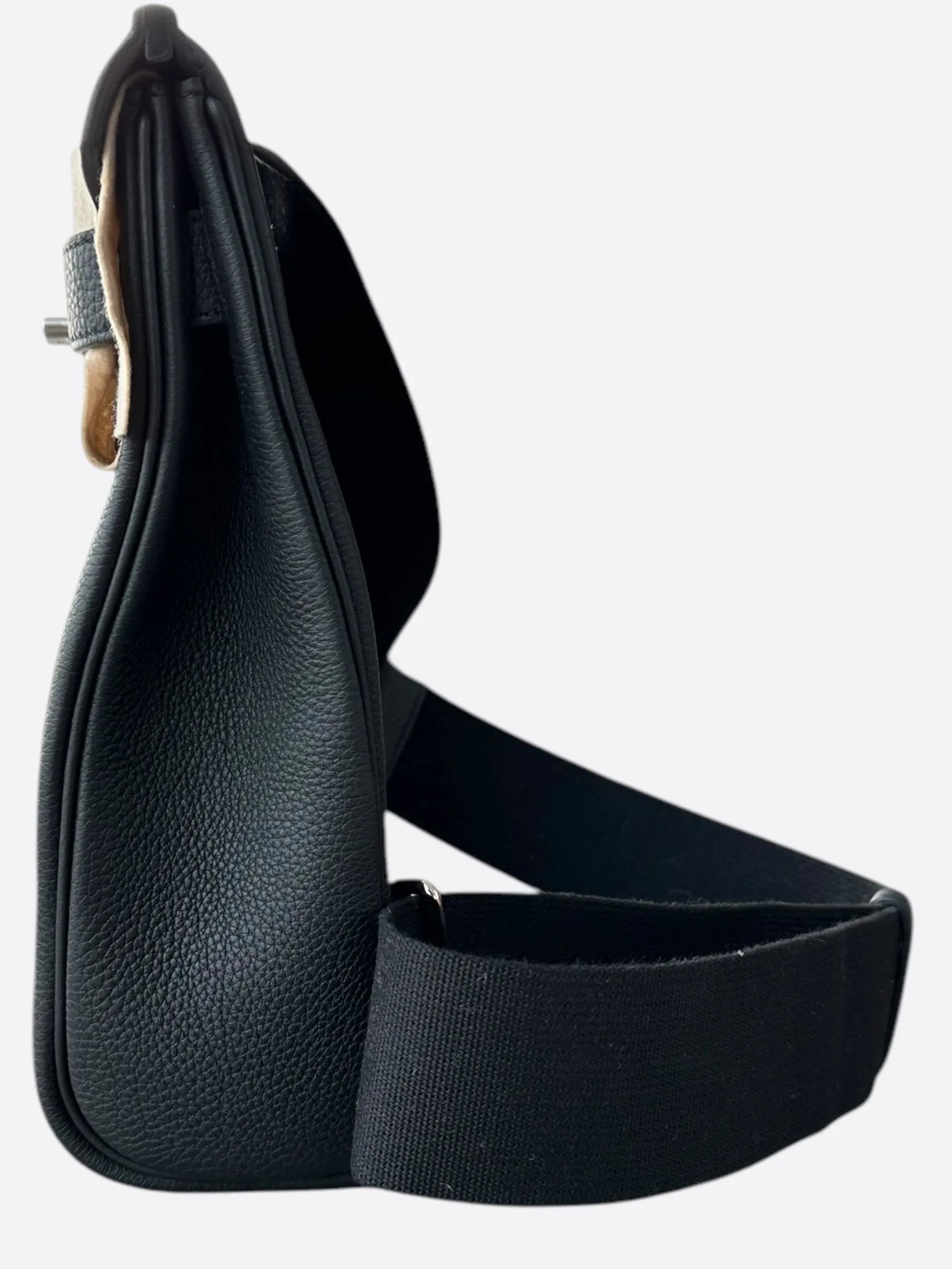 Hermes Black HAC A Dos PM Backpack