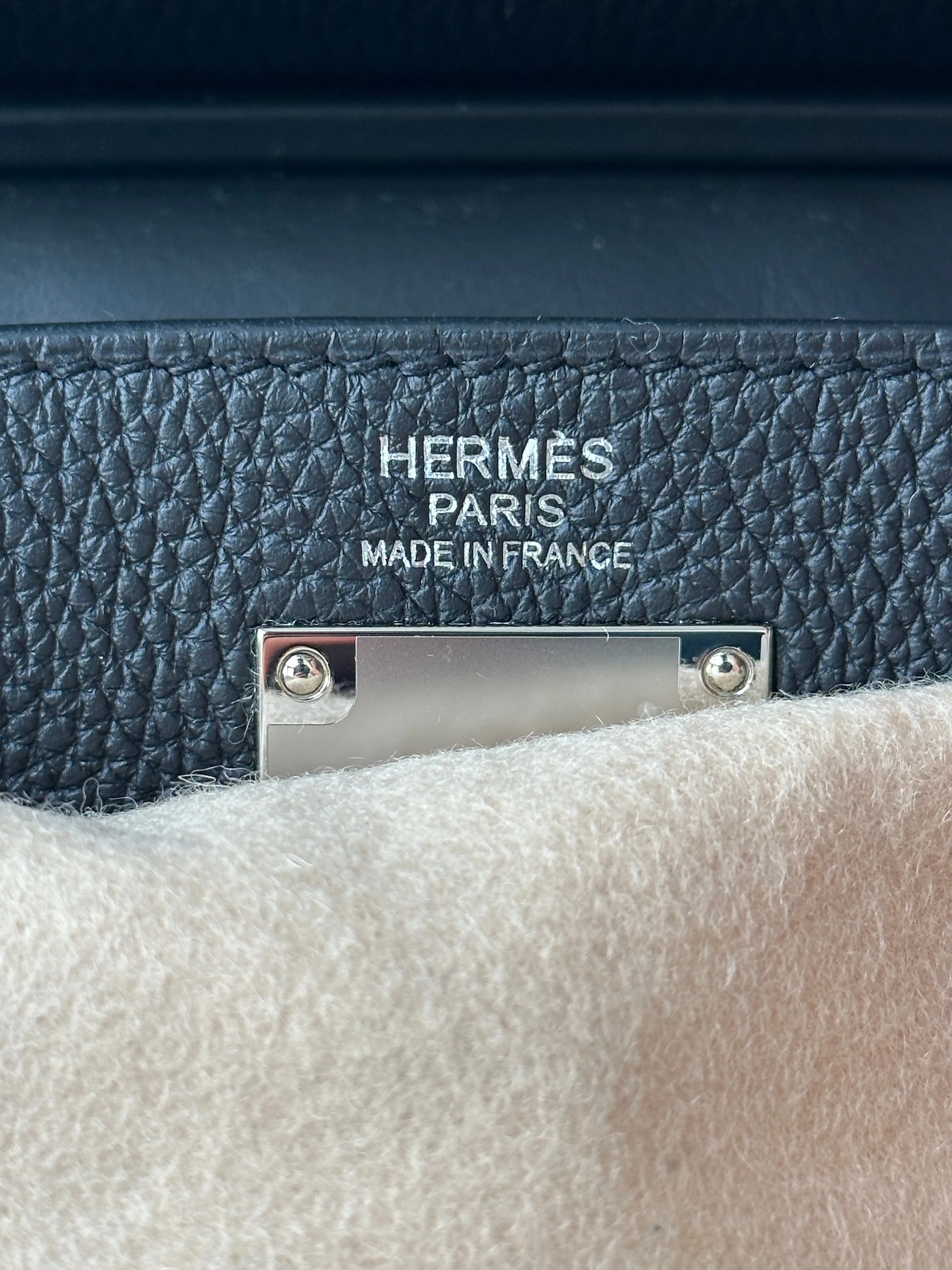Hermes Black HAC A Dos PM Backpack