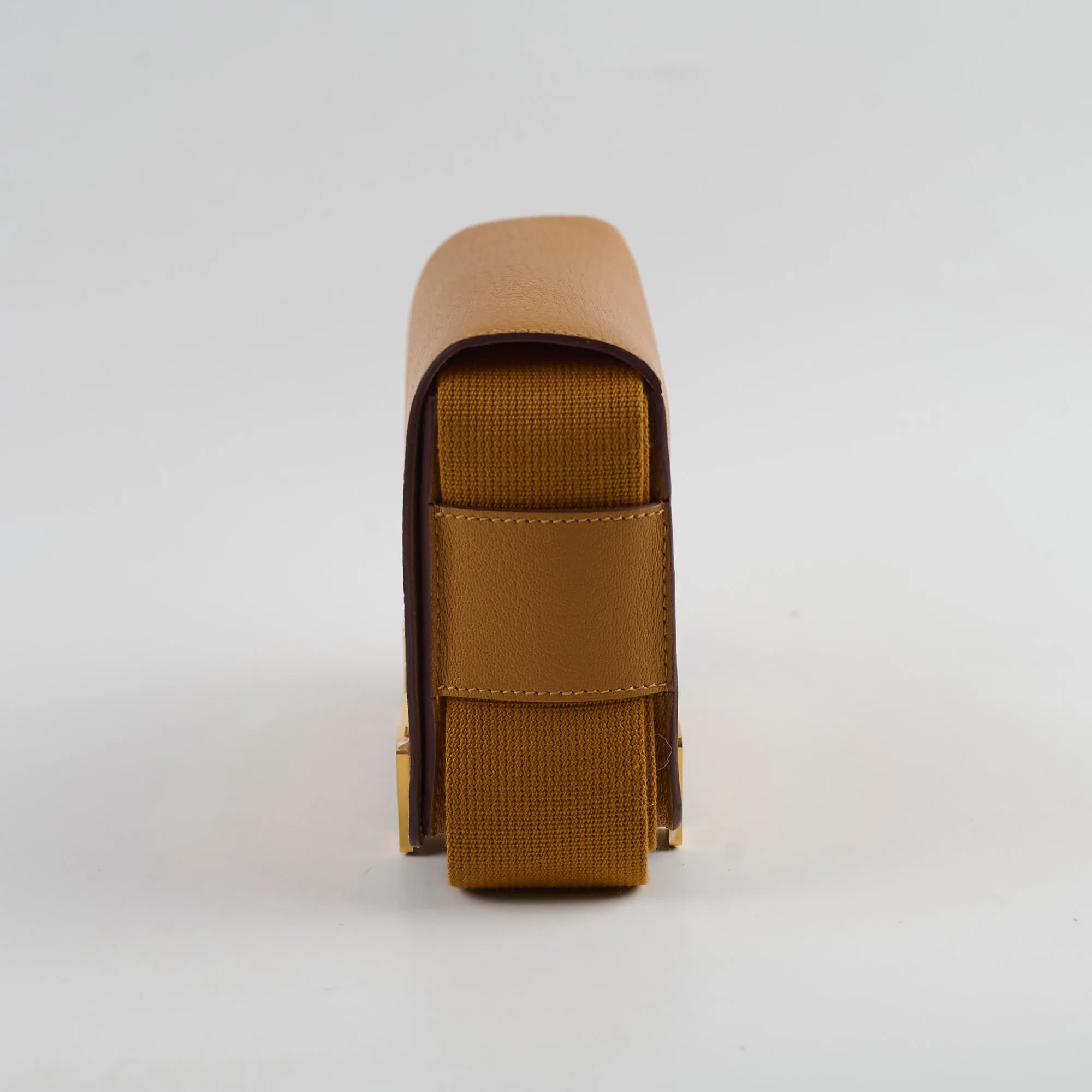 Hermes Geta Bag Cherve Caramel B Stamp 2023