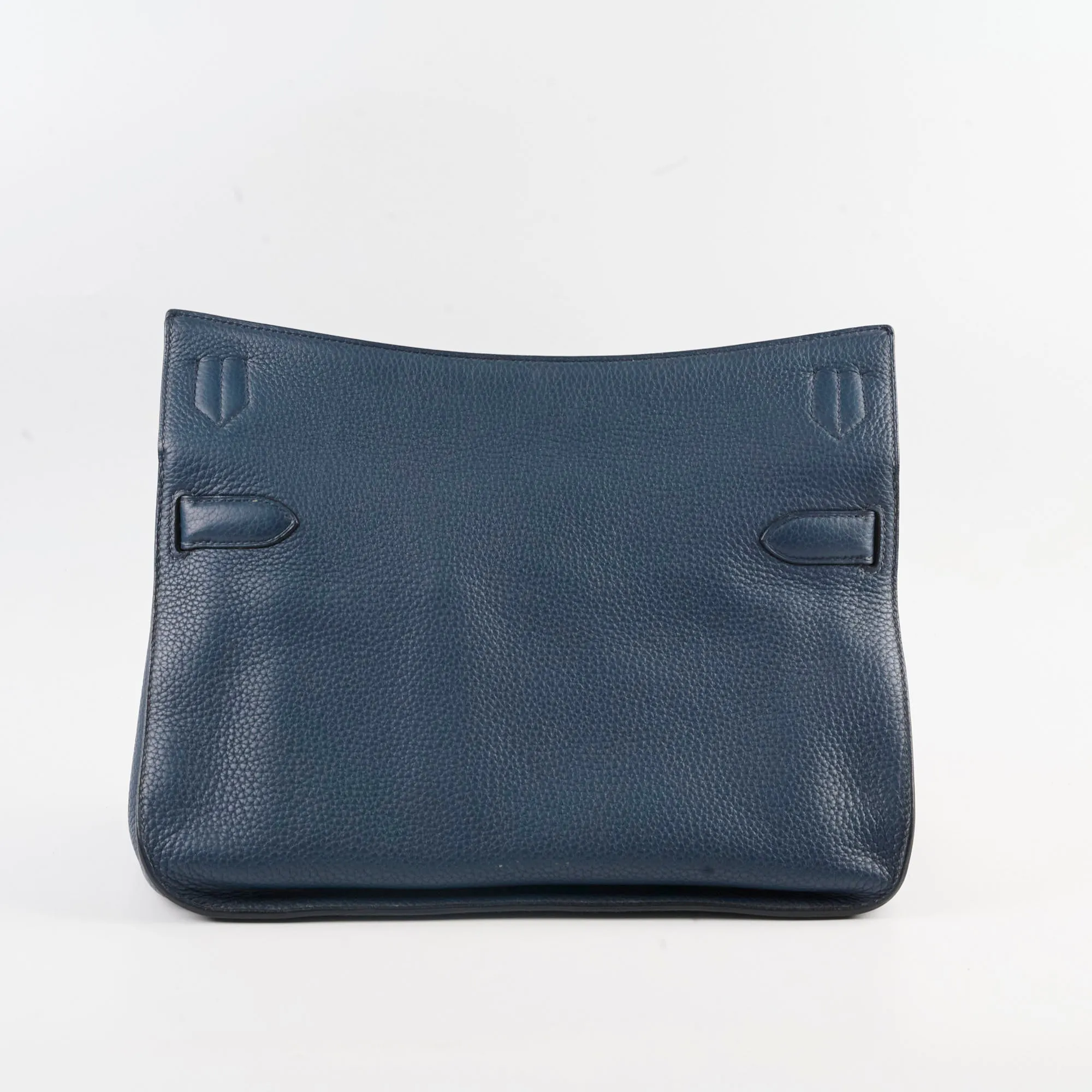 Hermes Jypsiere 34 Navy Square Q Stamp