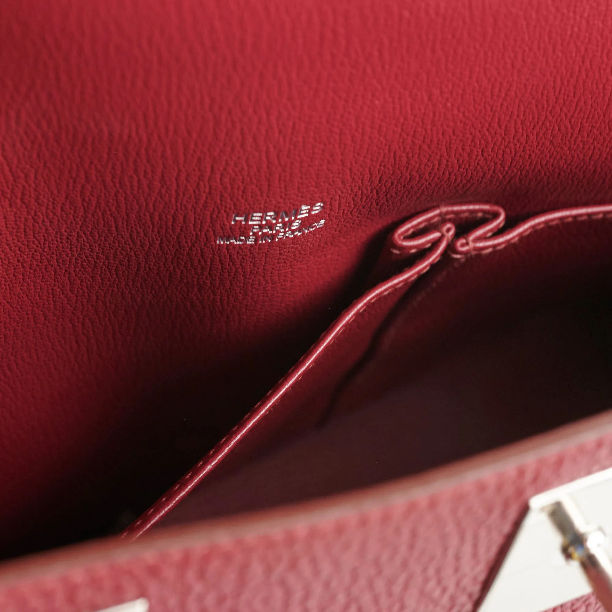 Hermes Jypsire Burgundy 34 - Stamp P Square