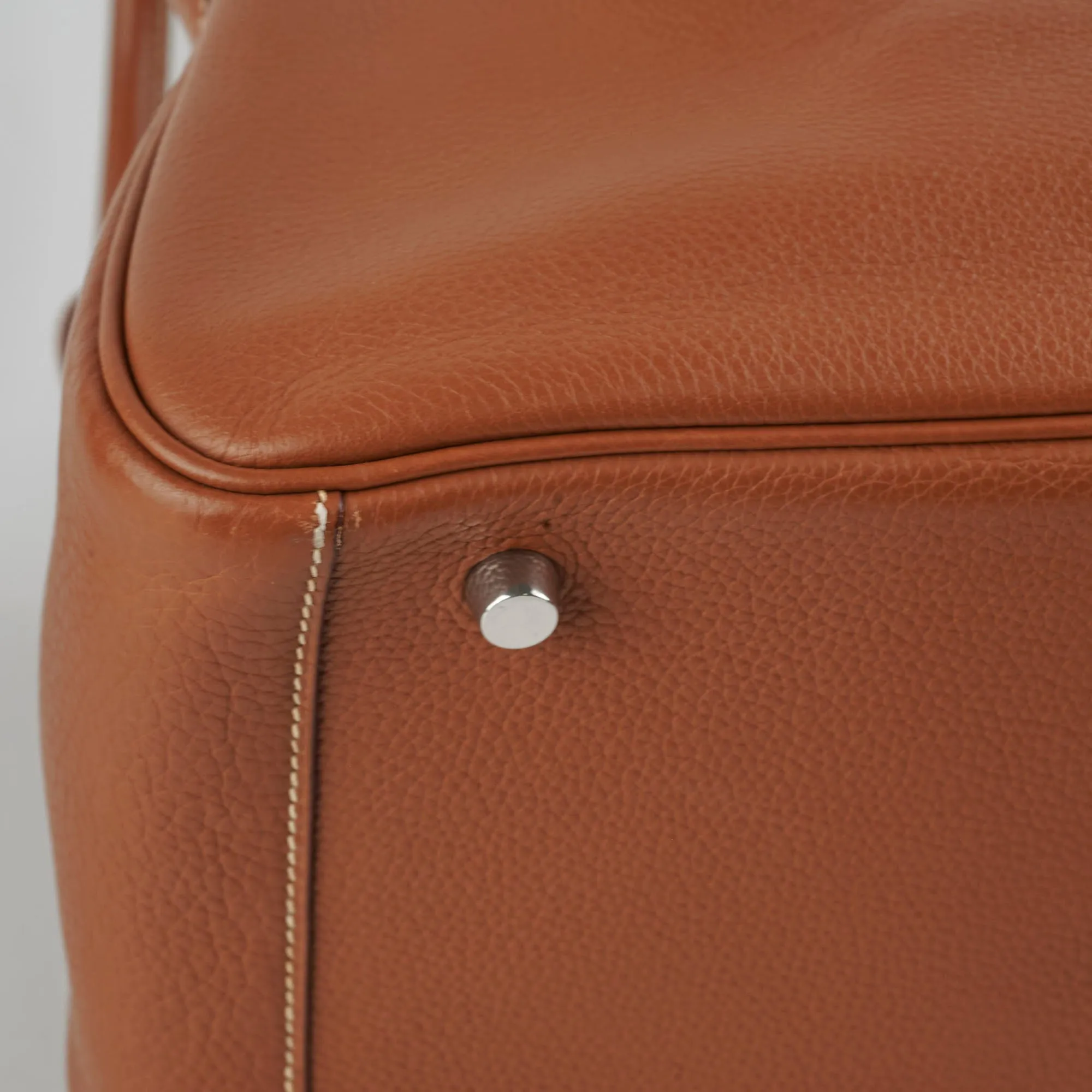Hermes Lindy 30 Gold - K Square Stamp