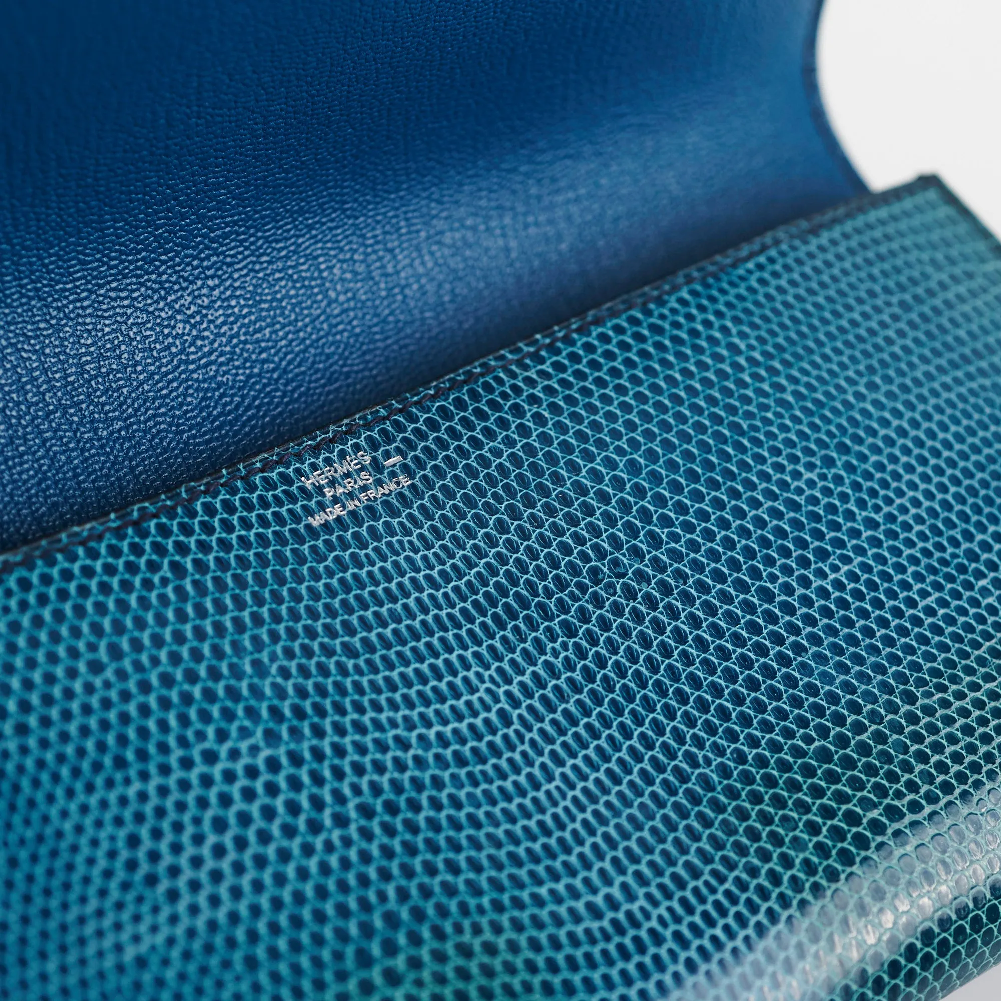 Hermes Medor Lizard Clutch - R Stamp 2014