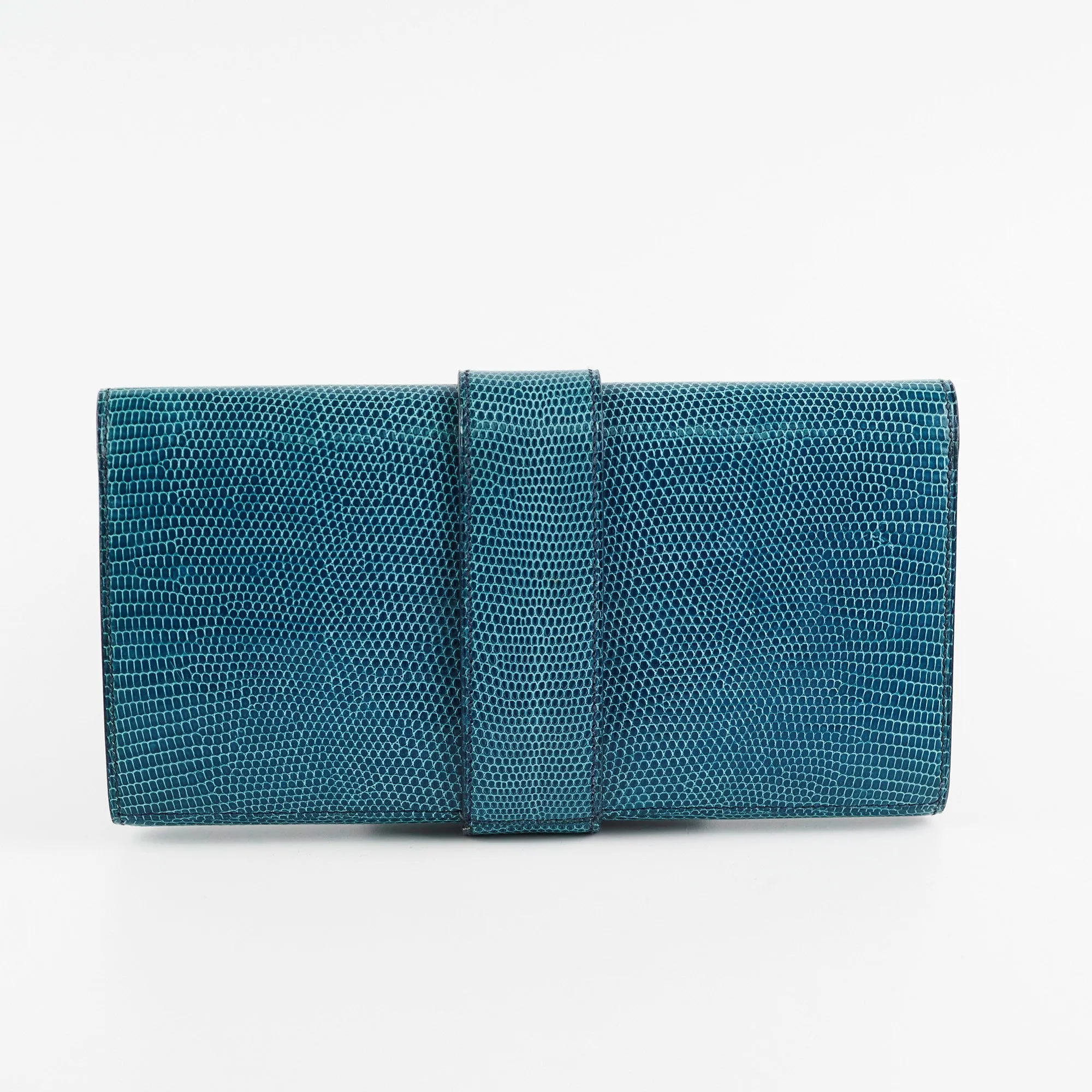 Hermes Medor Lizard Clutch - R Stamp 2014