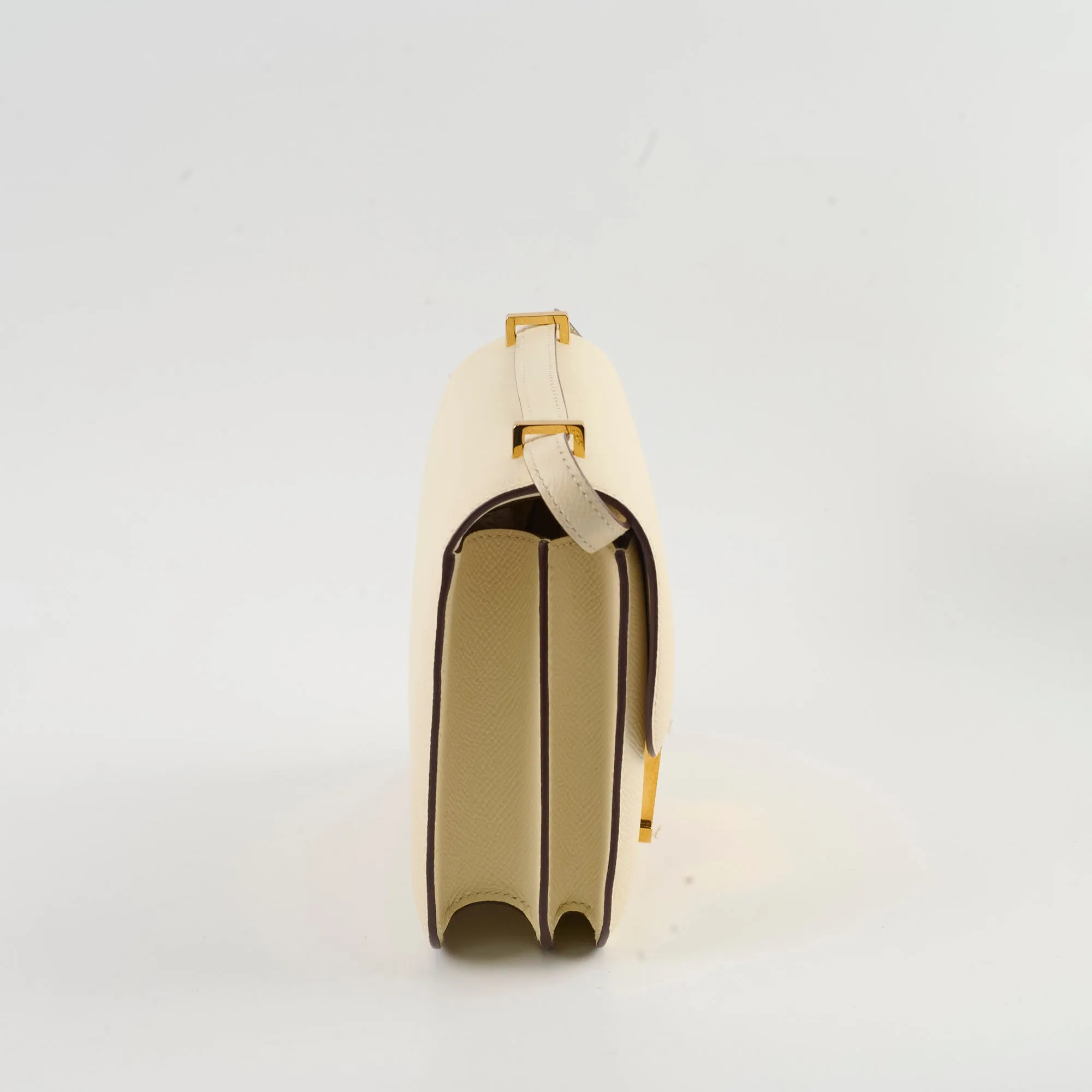 Hermes Mini Constance 18 Nata Epsom U Stamp 2022